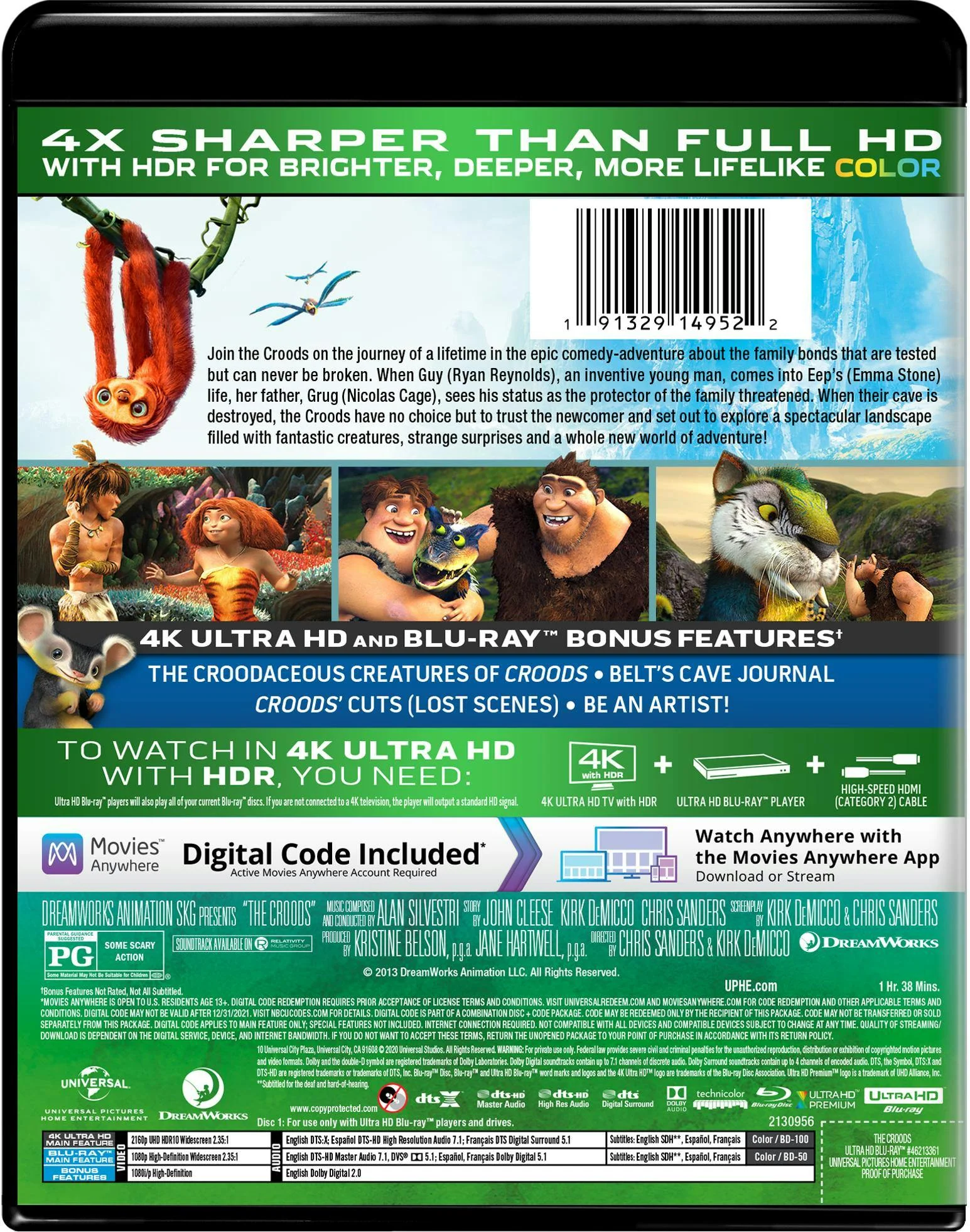 The Croods (4K Ultra HD) [UHD] - Image 3