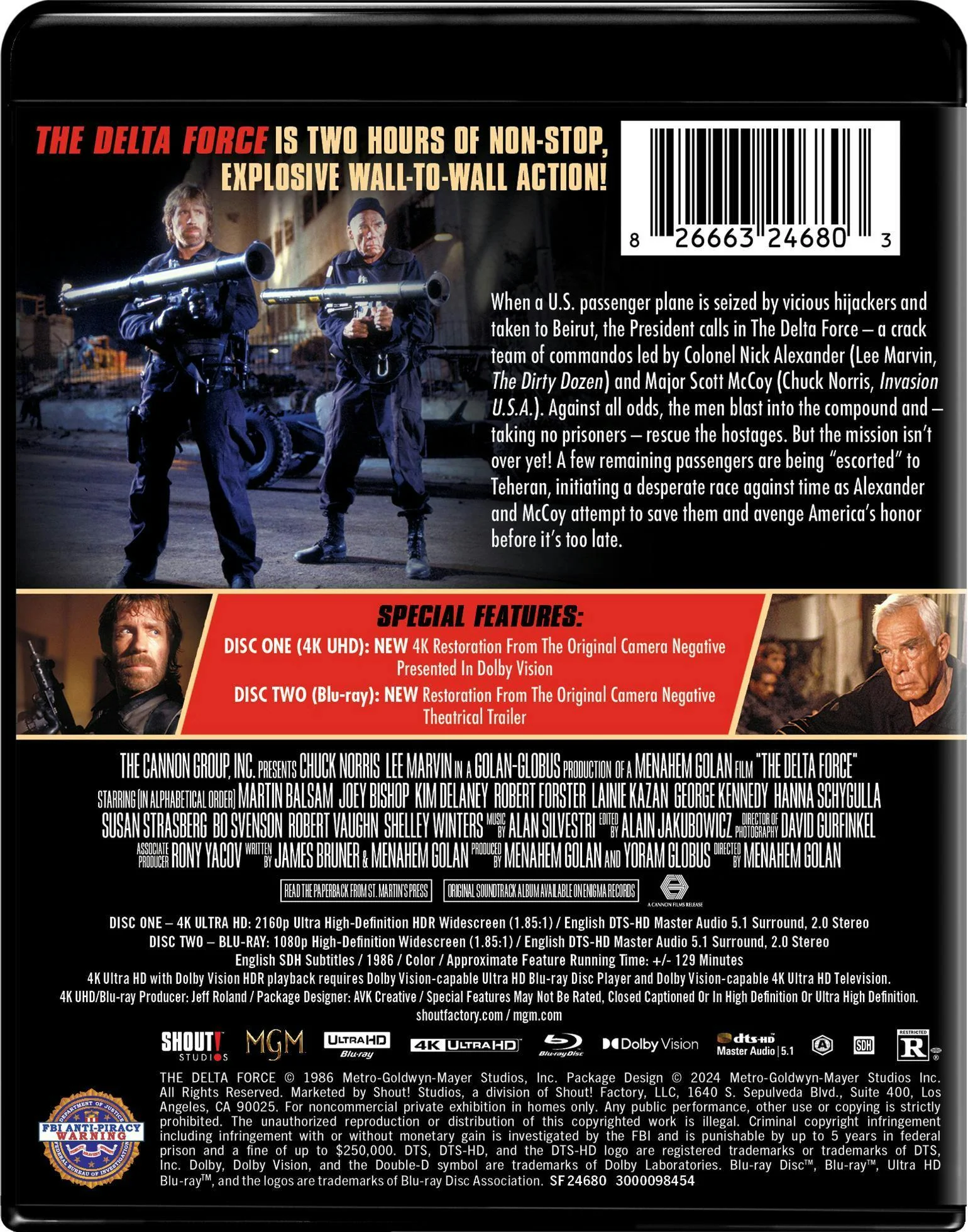 The Delta Force (4K Ultra HD + Blu-ray) [UHD] - Image 3