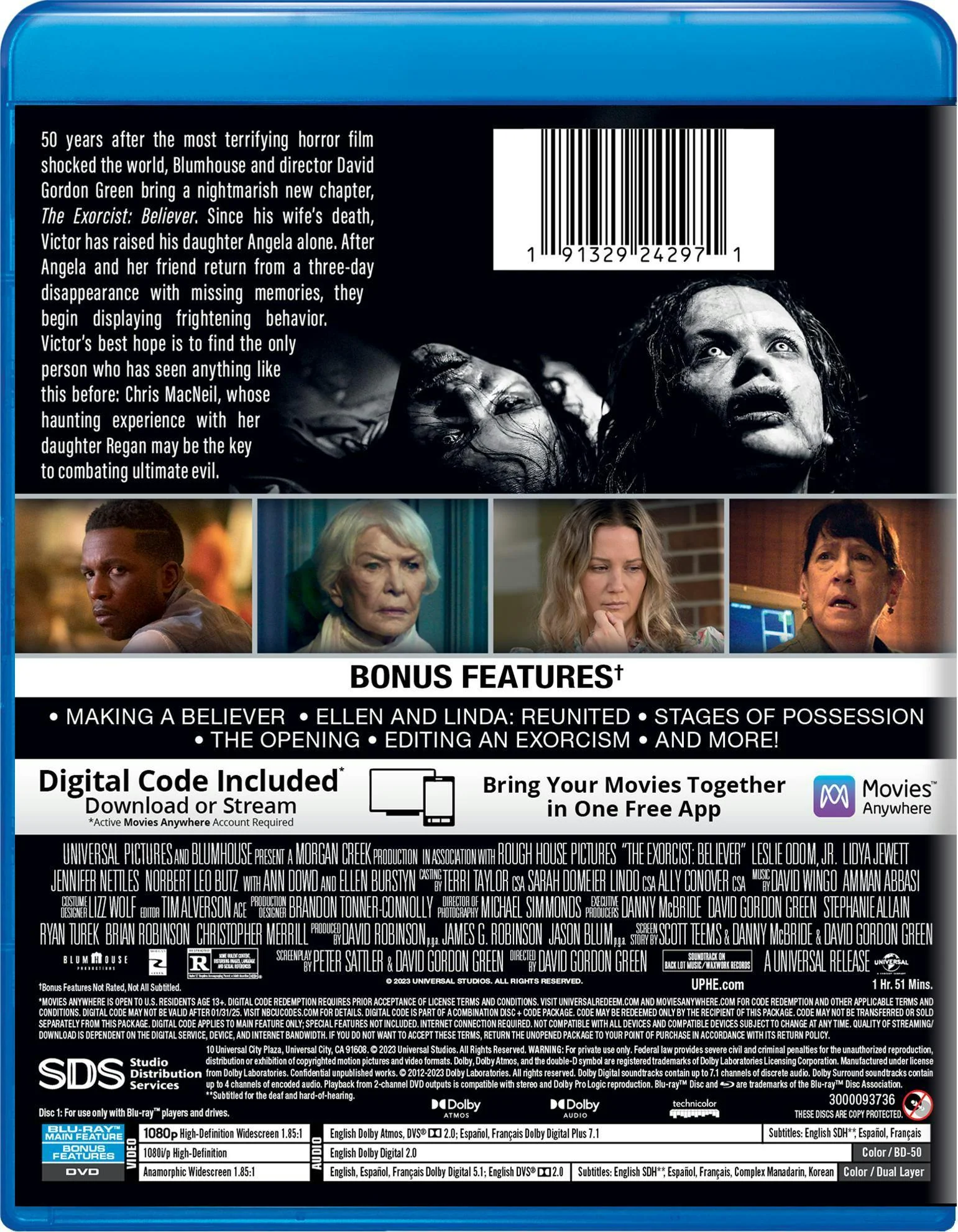The Exorcist: Believer (with DVD) [Blu-ray] - Image 3