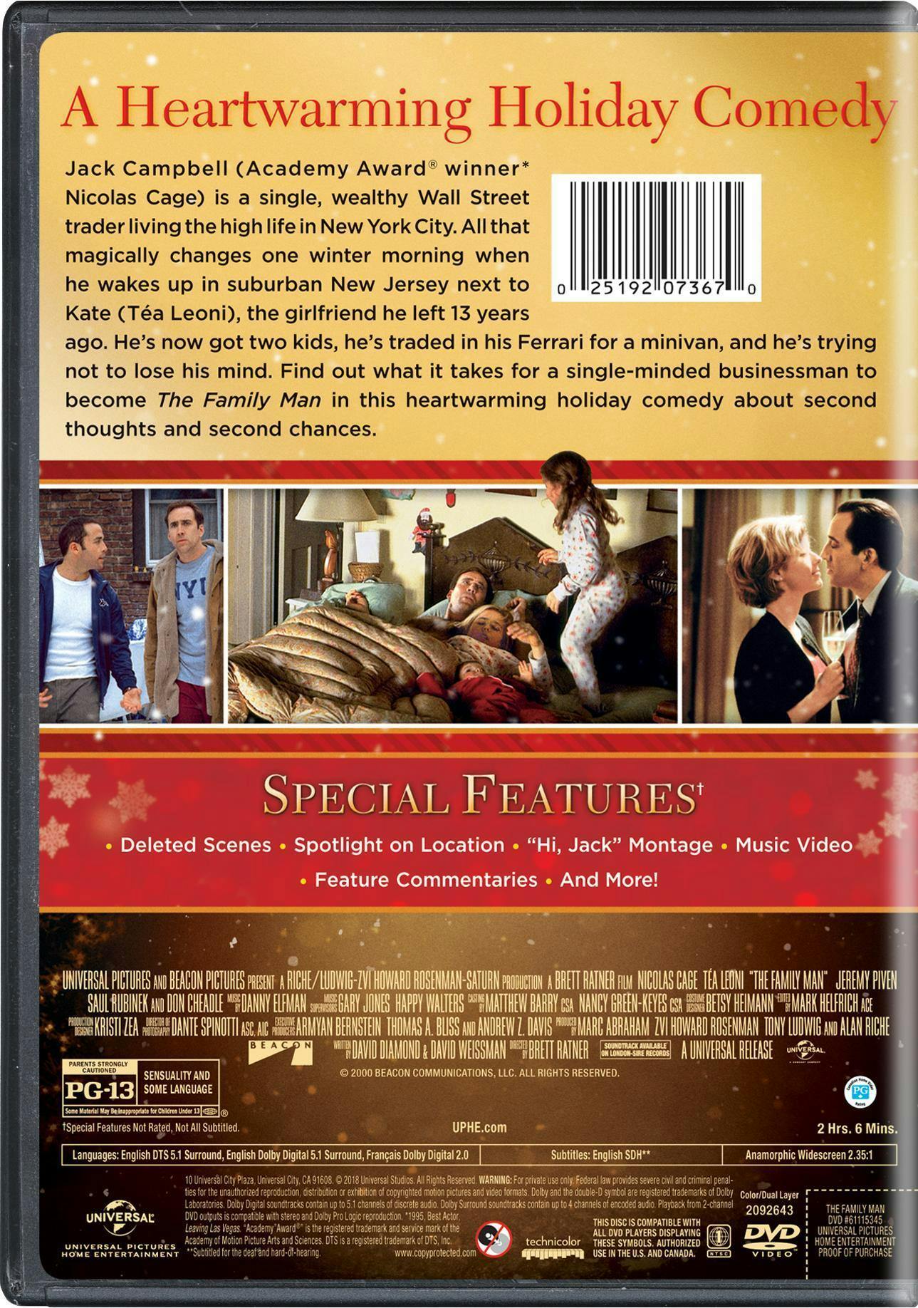 The Family Man (DVD New Packaging) [DVD] - Image 2