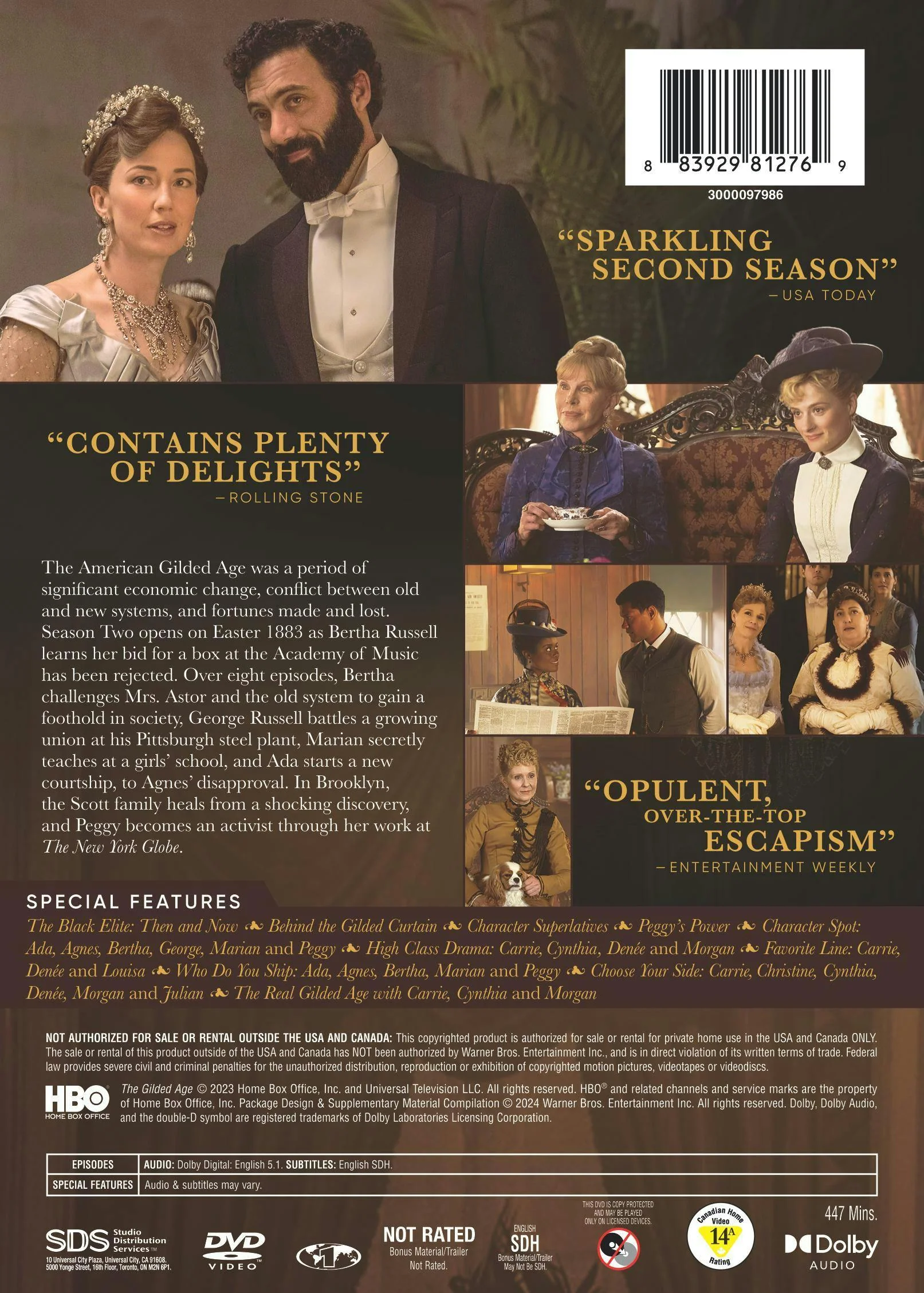 The Gilded Age: The Complete Second Season [DVD] - Image 3