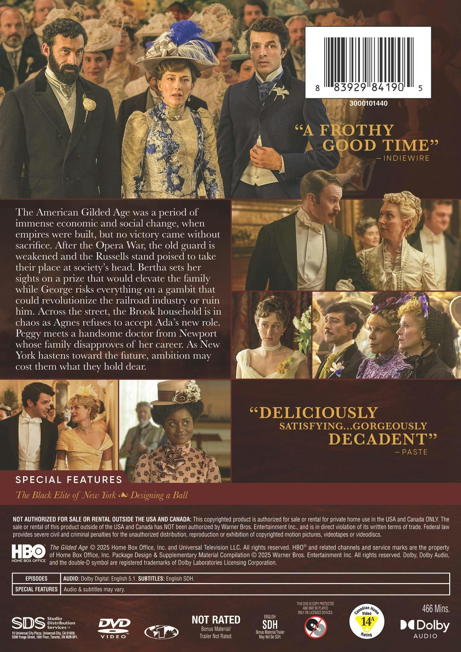 Gilded Age, The: The Complete Third Season [DVD] - Image 3