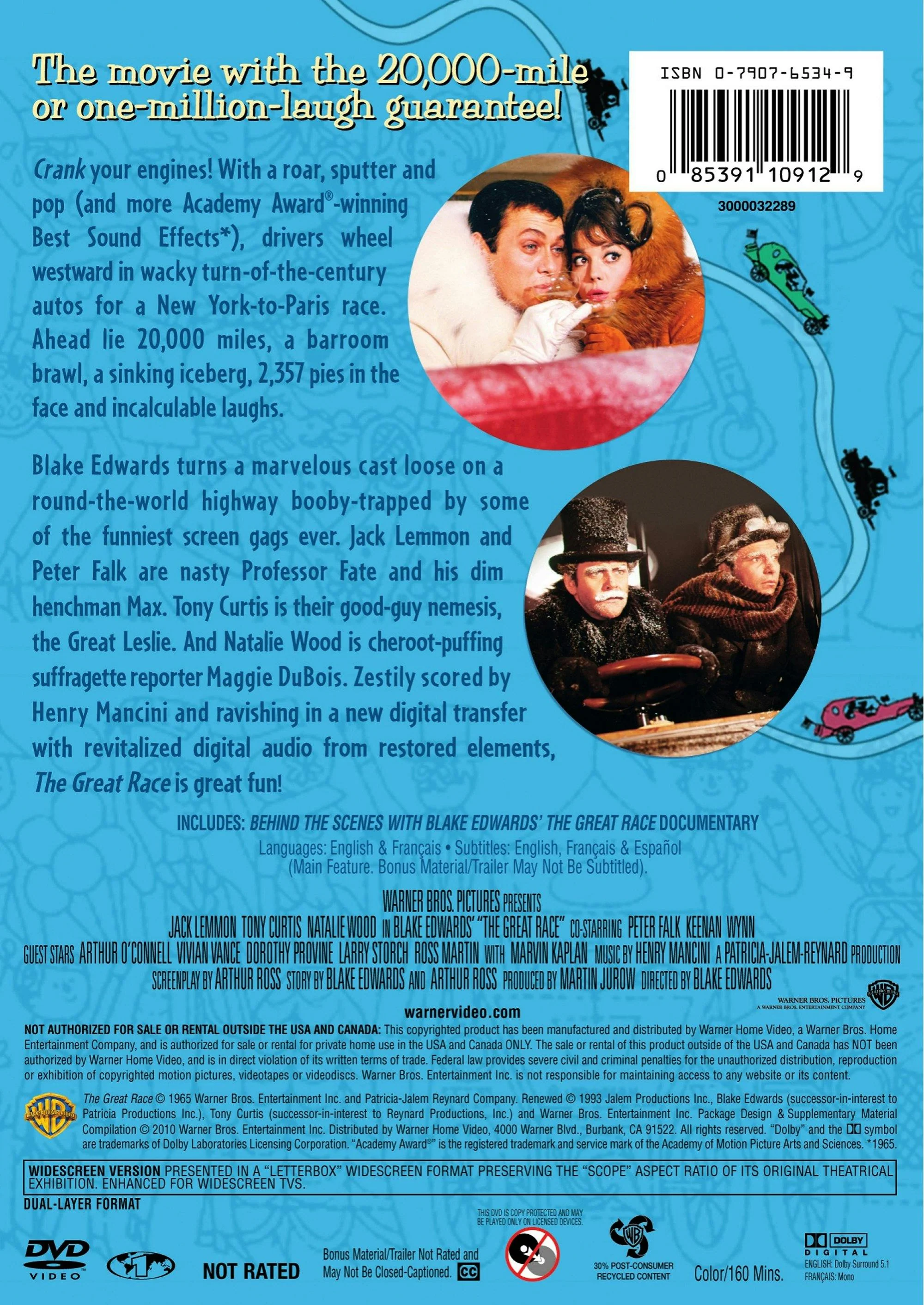 The Great Race [DVD] - Image 2