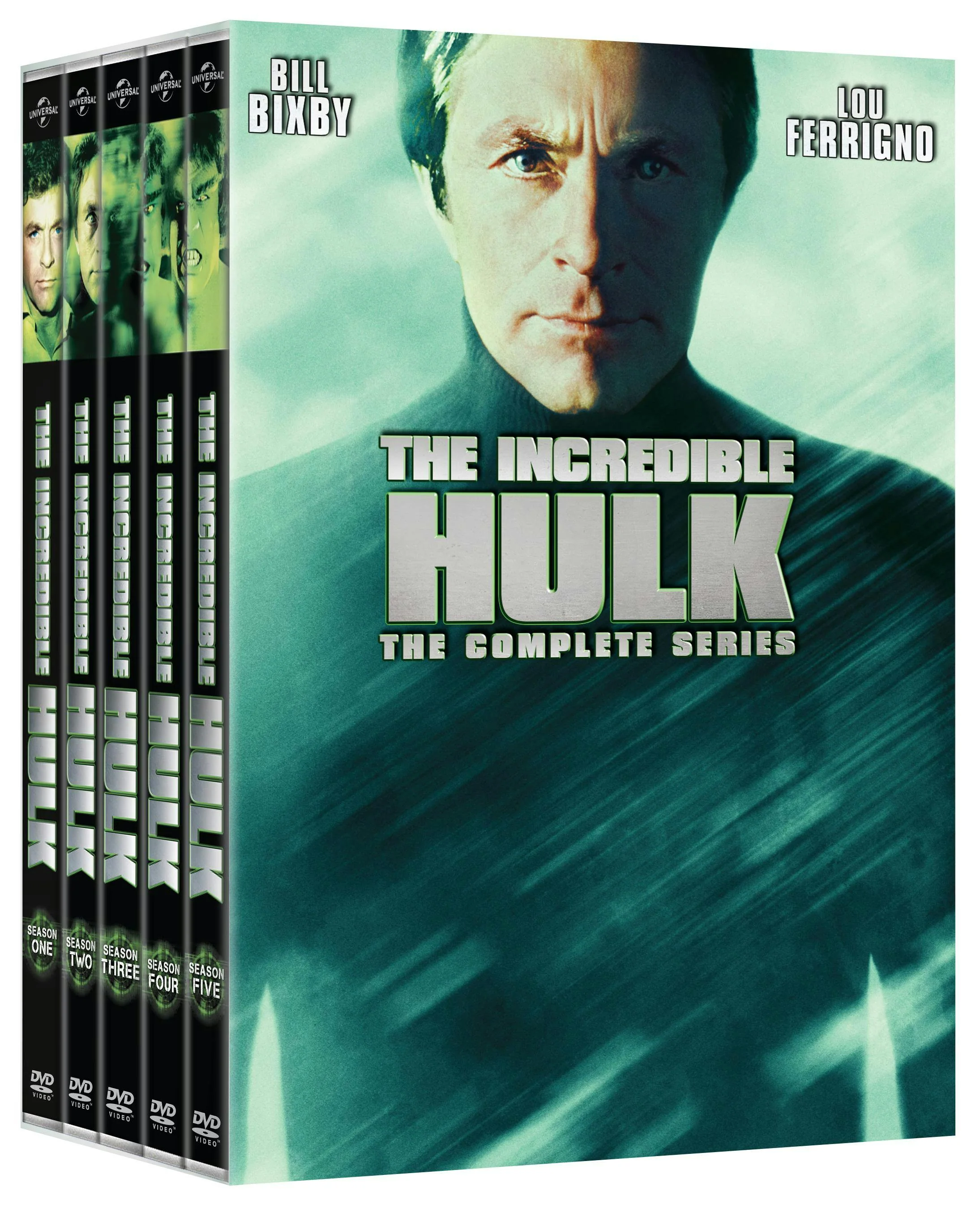 The Incredible Hulk: The Complete Series (DVD New Box Art) [DVD] - Image 2