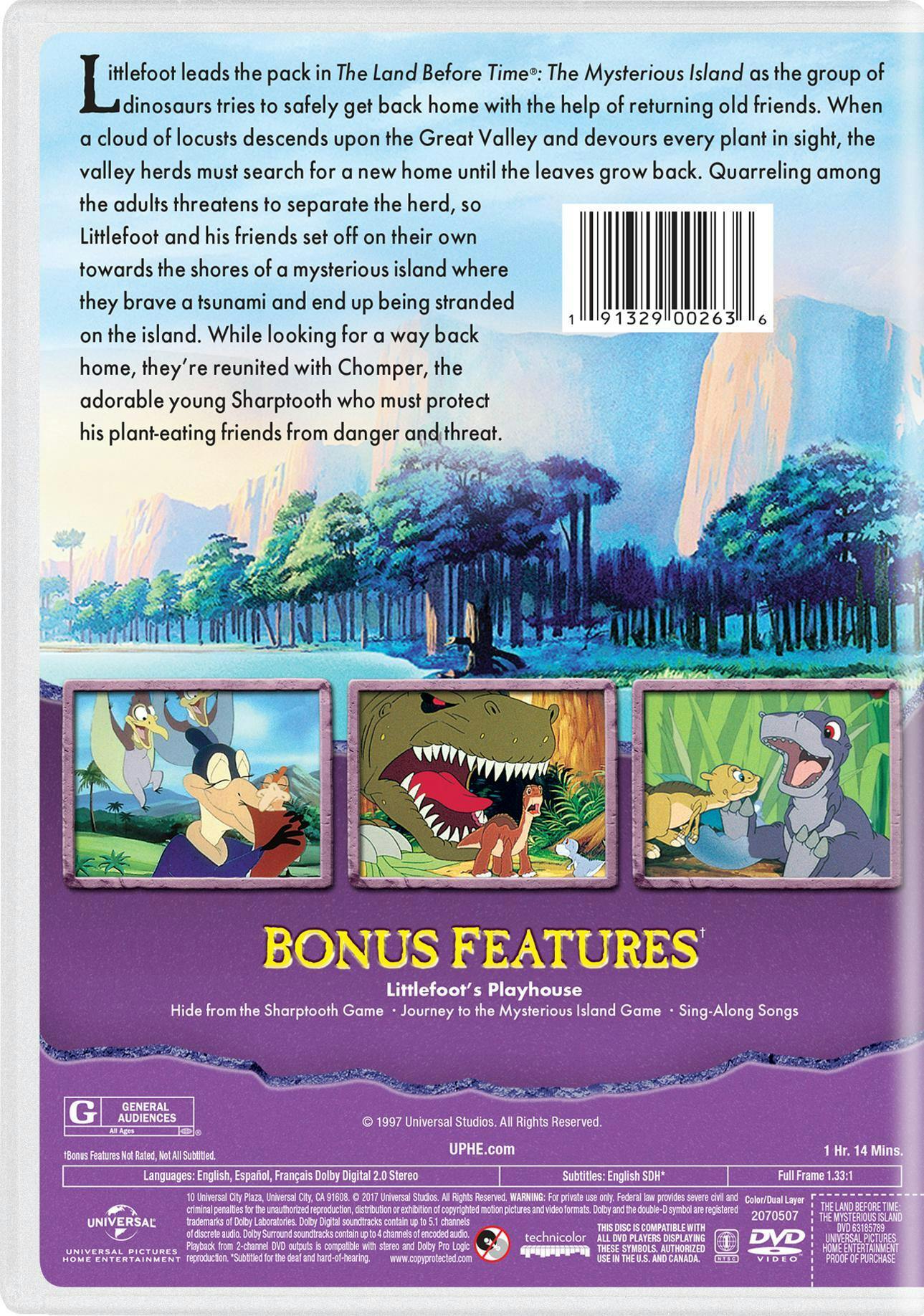 The Land Before Time 5 - The Mysterious Island [DVD] - Image 2