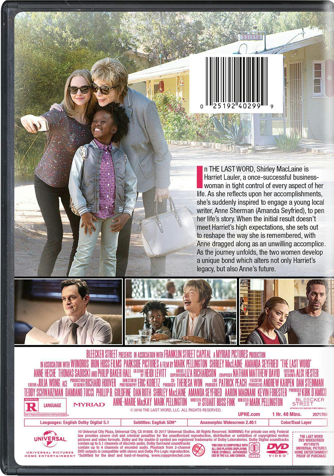 The Last Word [DVD] - Image 2