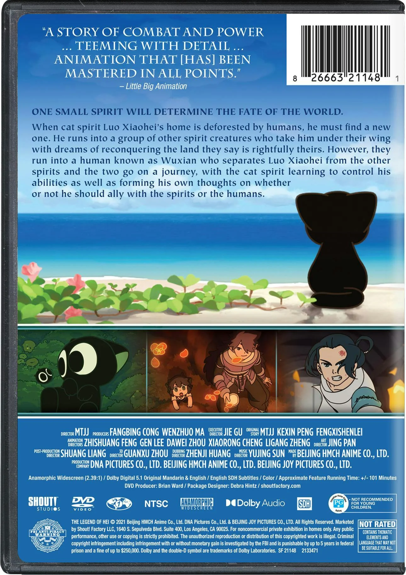 The Legend of Hei [DVD] - Image 3