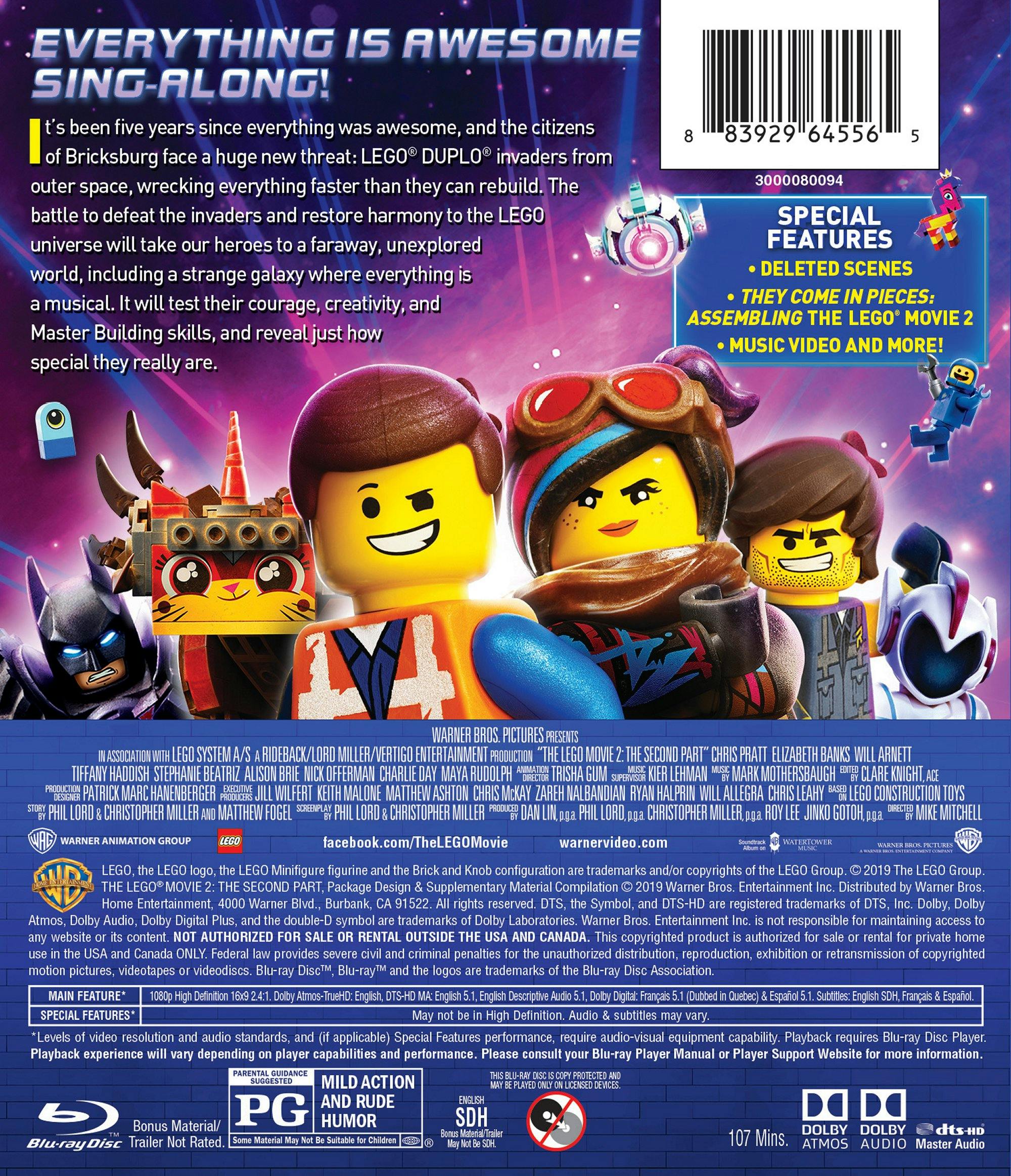 The LEGO Movie 2 [Blu-ray] - Image 2