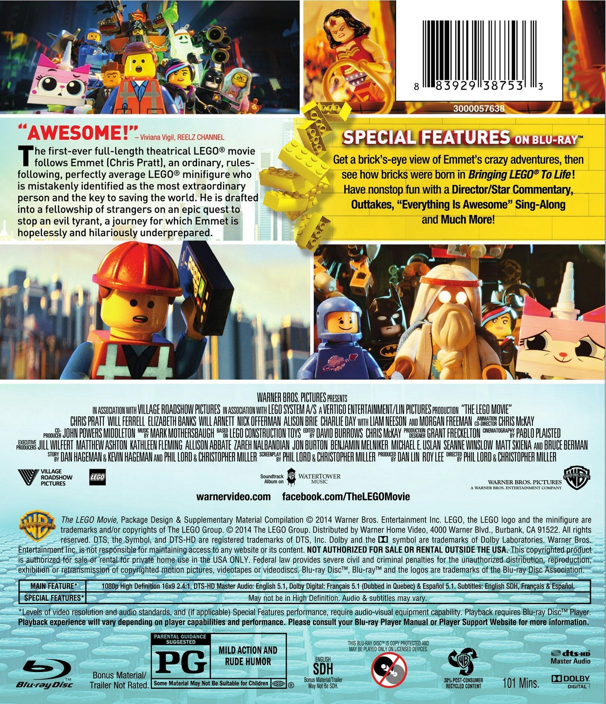 The LEGO Movie [Blu-ray] - Image 2