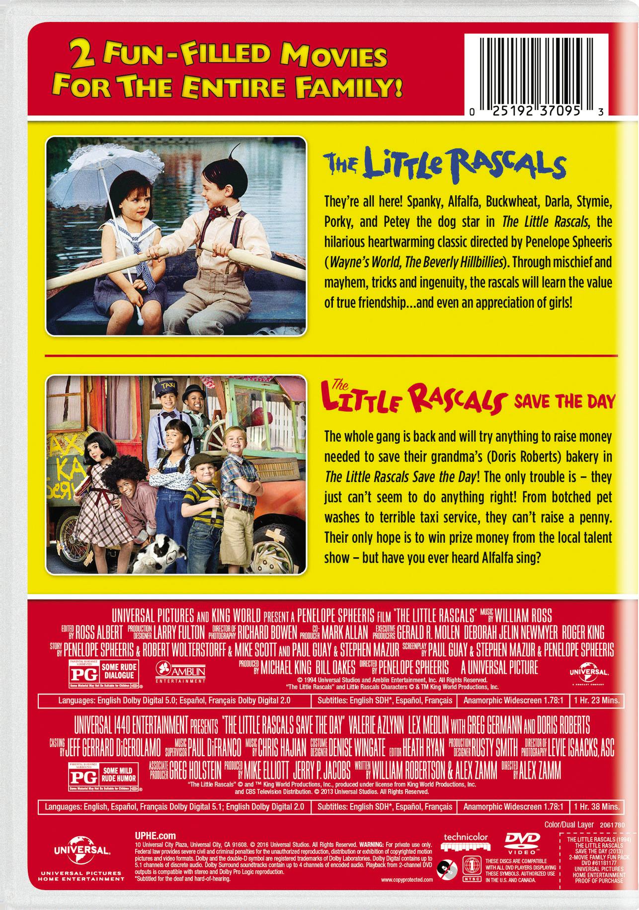 The Little Rascals/The Little Rascals Save the Day (DVD Double Feature) [DVD] - Image 2