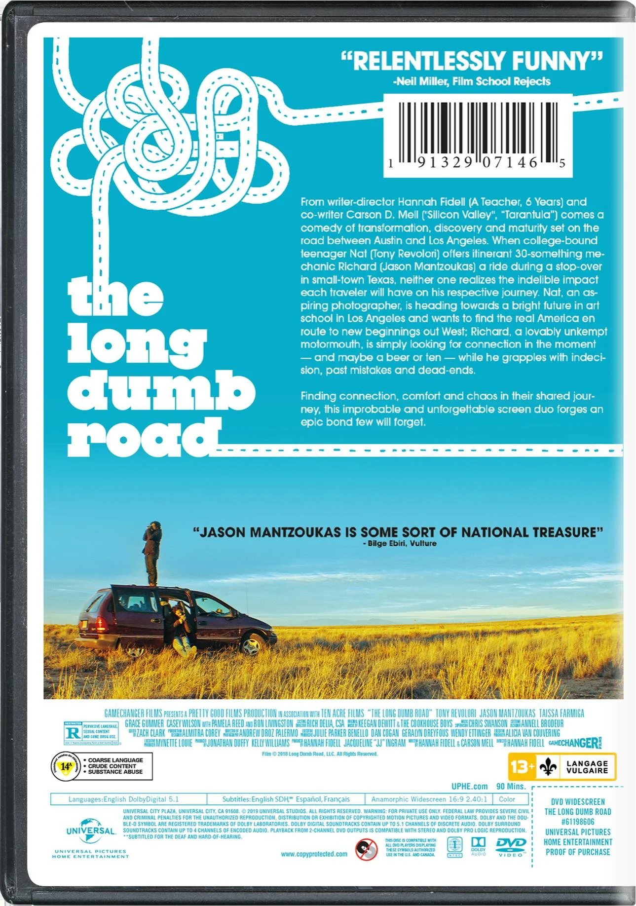 The Long Dumb Road [DVD] - Image 2