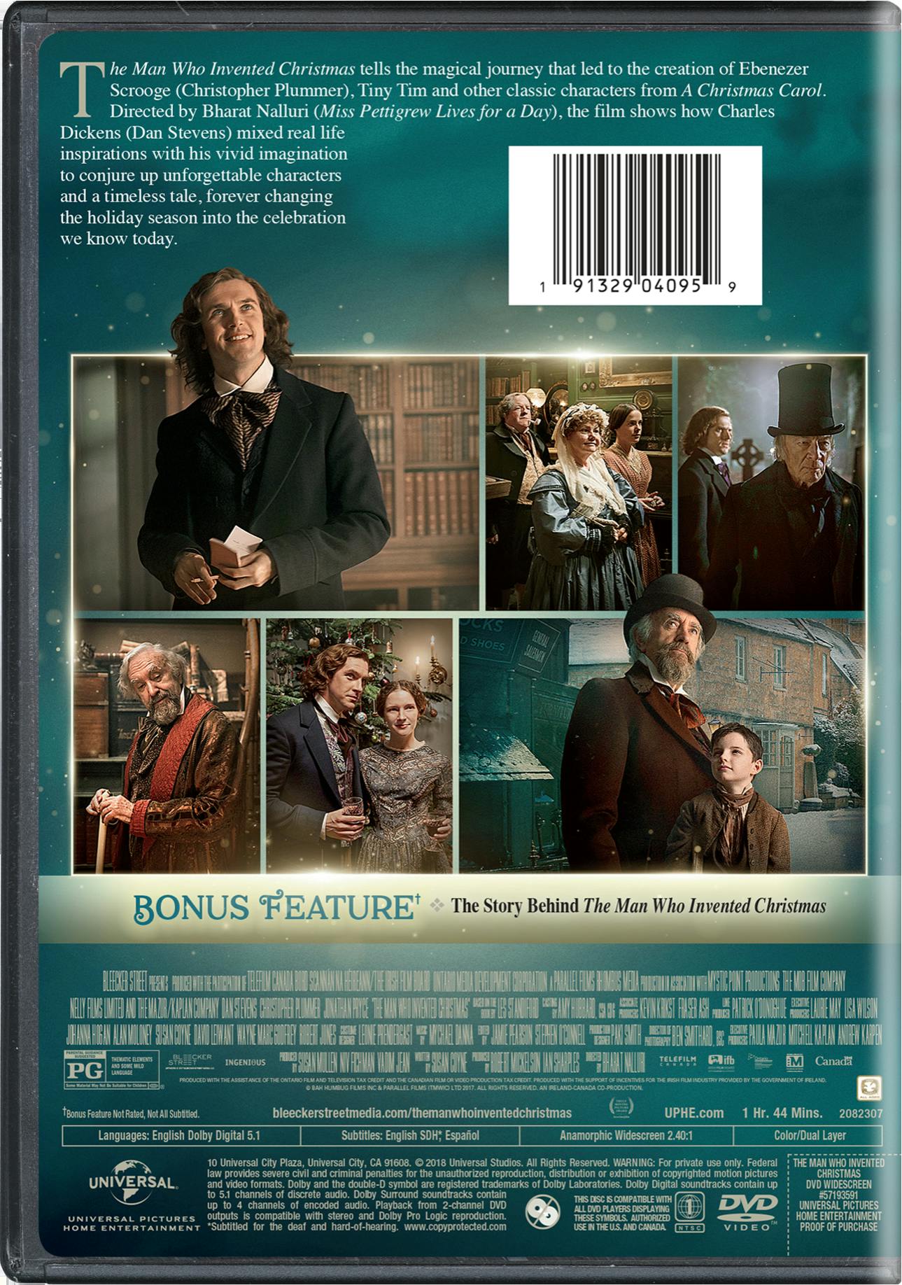 The Man Who Invented Christmas [DVD] - Image 2