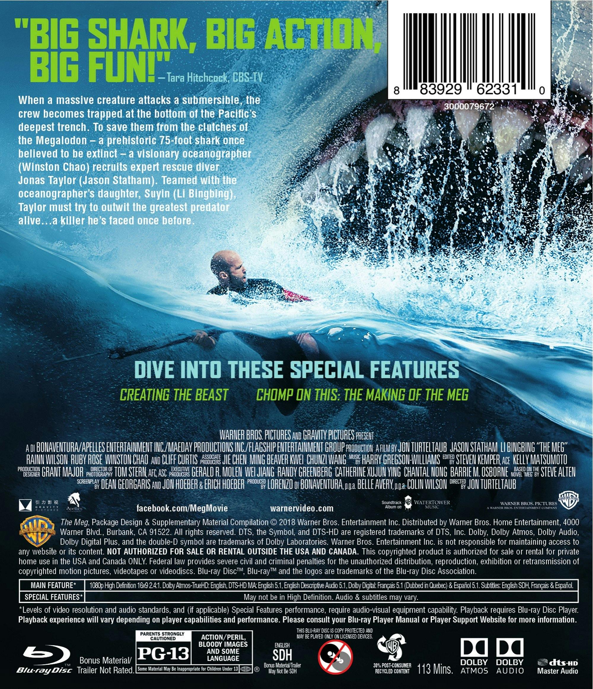 The Meg [Blu-ray] - Image 2
