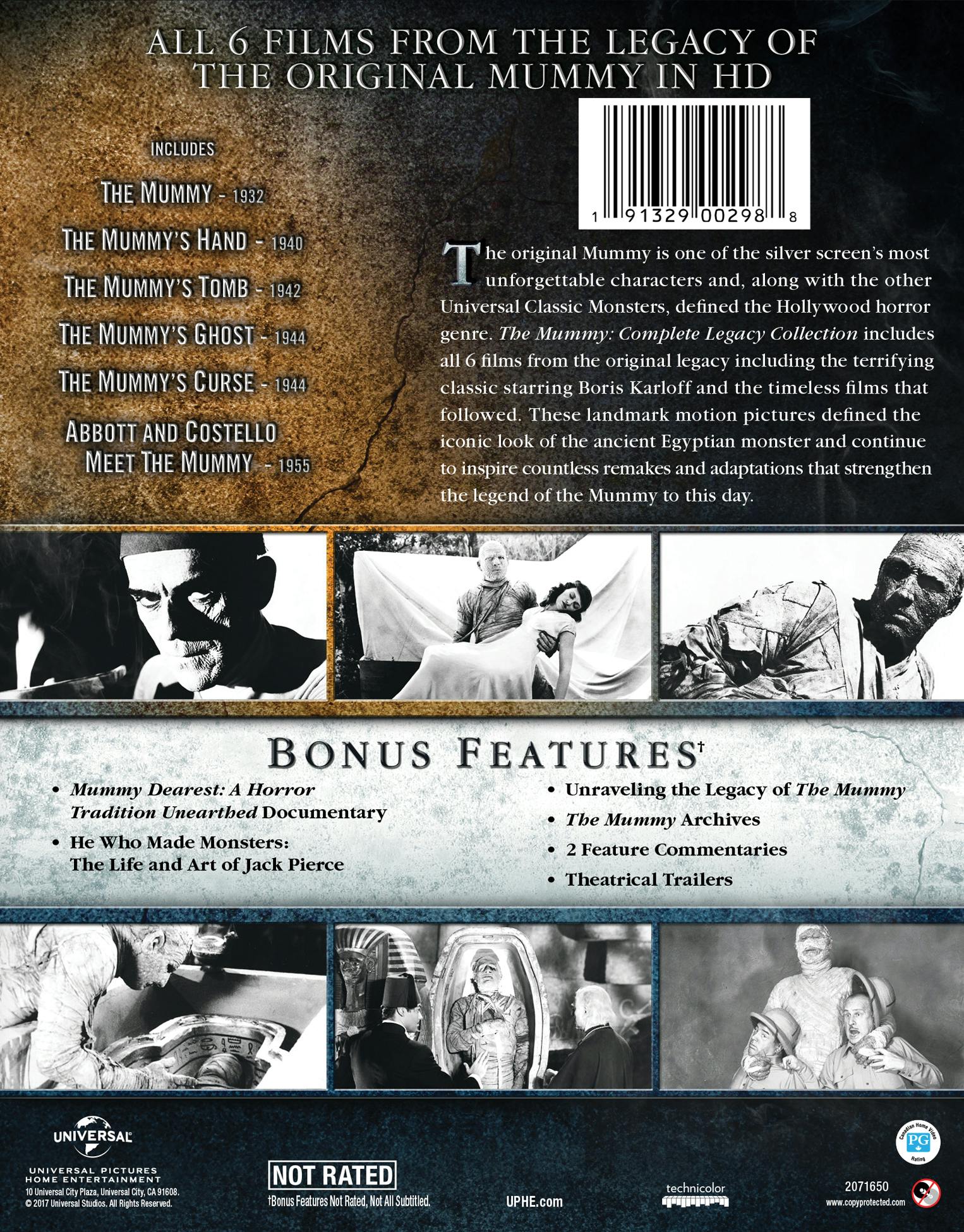The Mummy: Complete Legacy Collection (Blu-ray Set) [Blu-ray] - Image 2