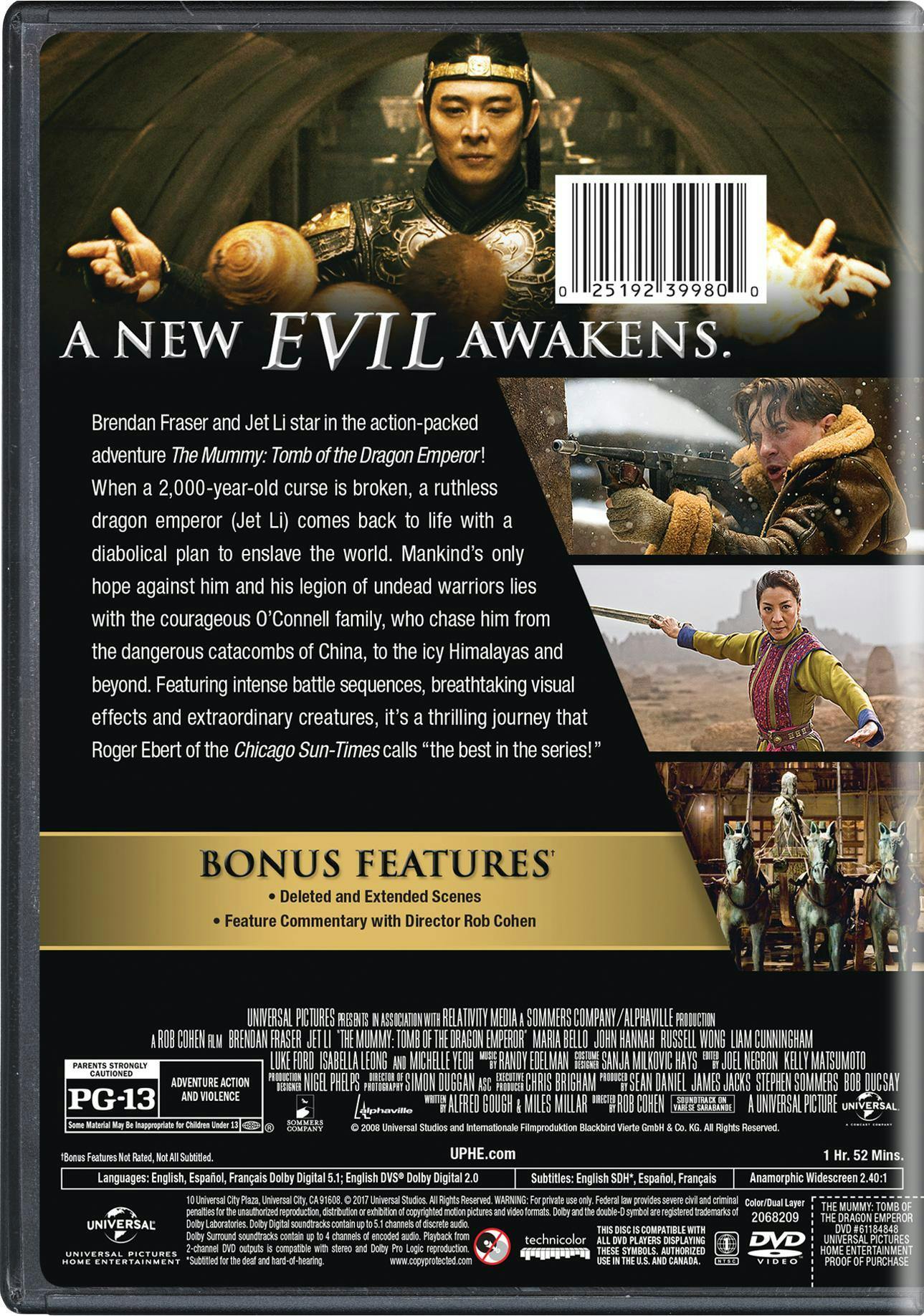The Mummy: Tomb of the Dragon Emperor [DVD] - Image 2