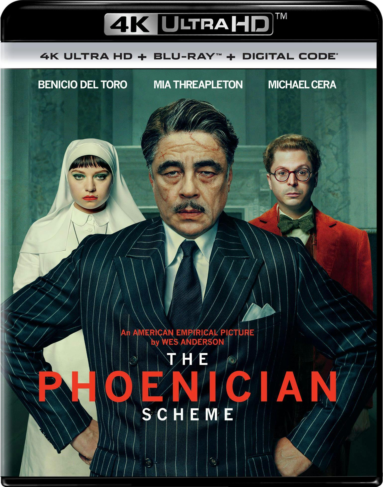 The Phoenician Scheme - 4K Ultra HD + Blu-ray + Digital (4K Ultra HD + Blu-ray + Digital) [UHD]