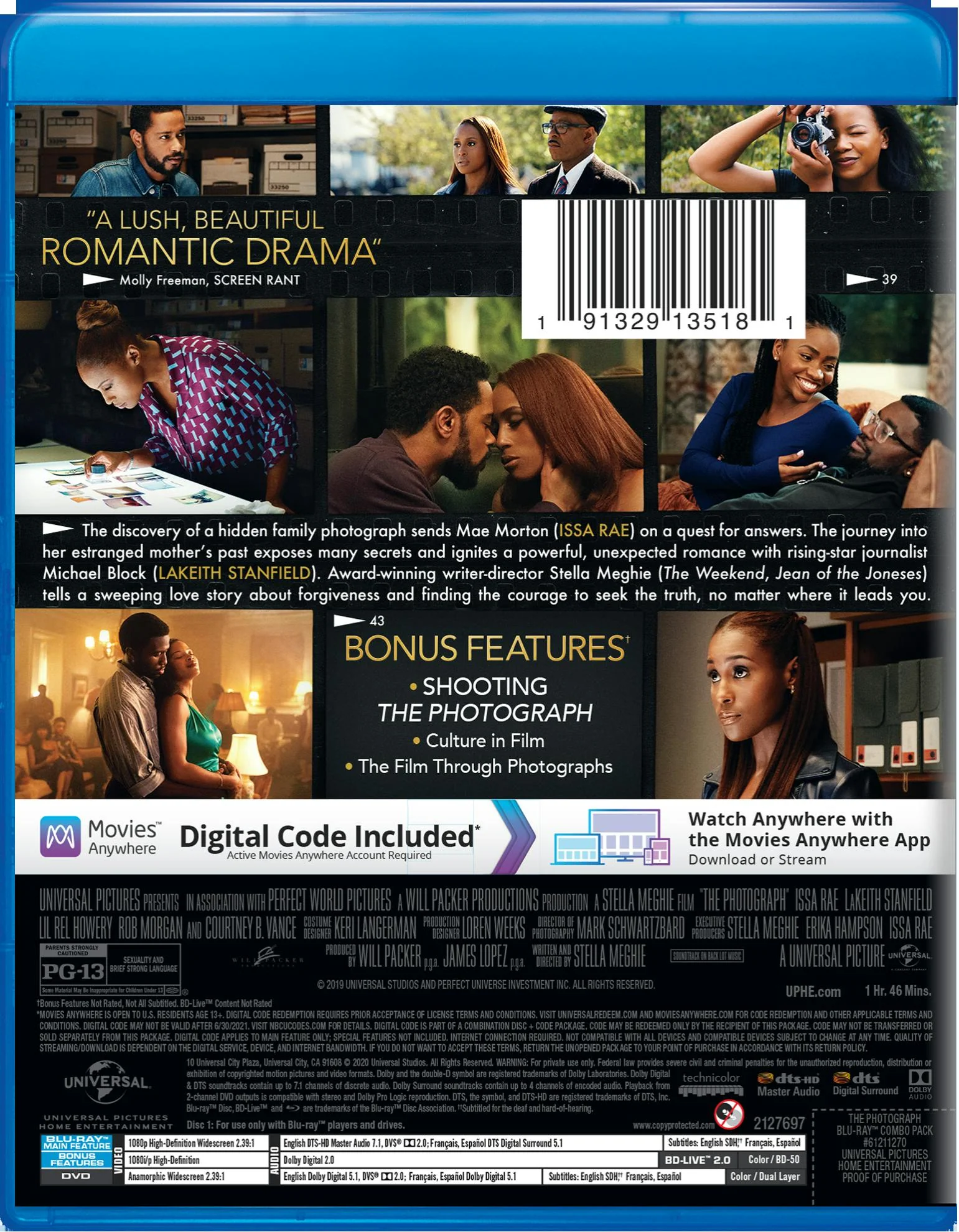 The Photograph (DVD + Digital) [Blu-ray] - Image 2