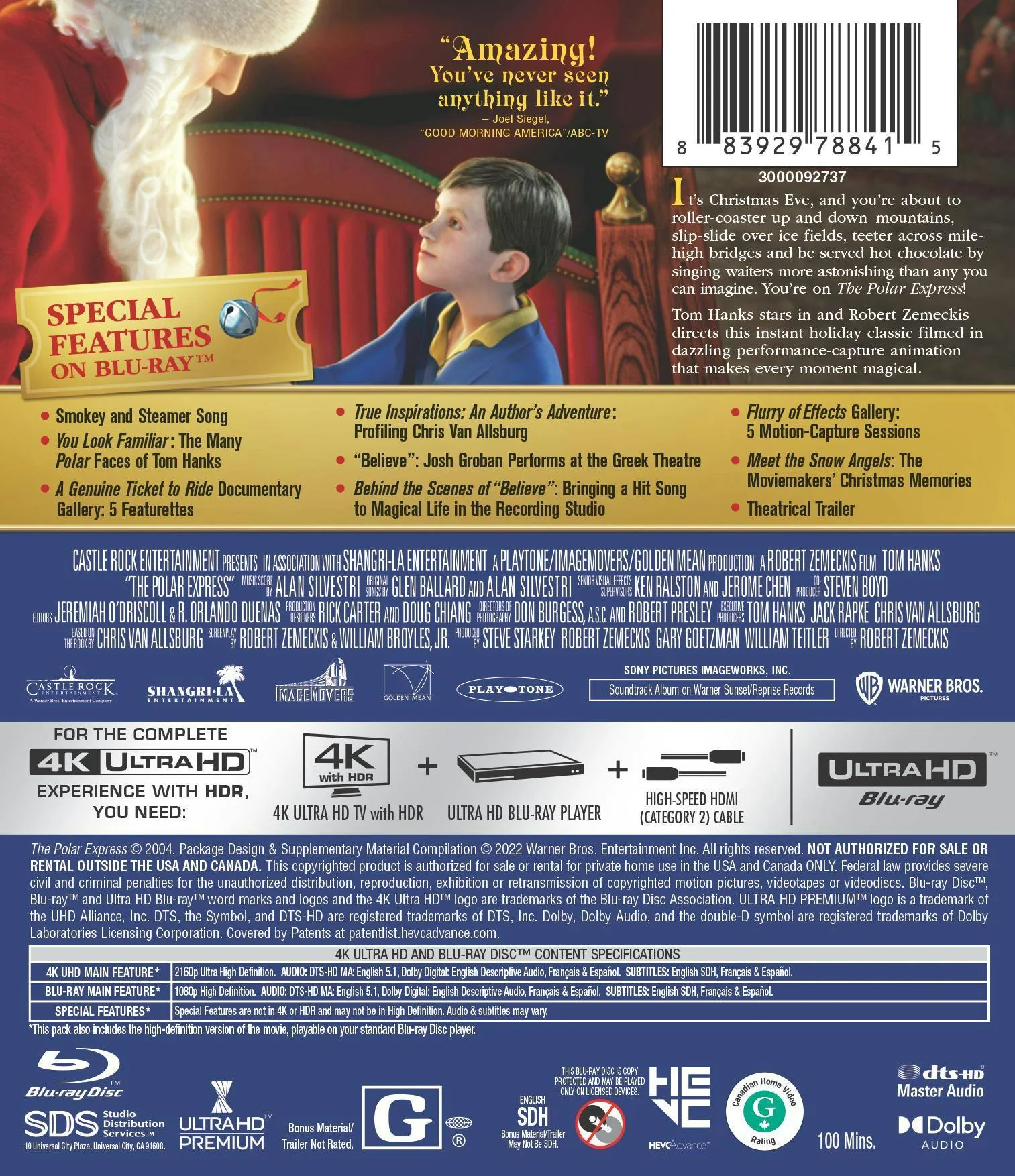 The Polar Express (4K Ultra HD) [UHD] - Image 3