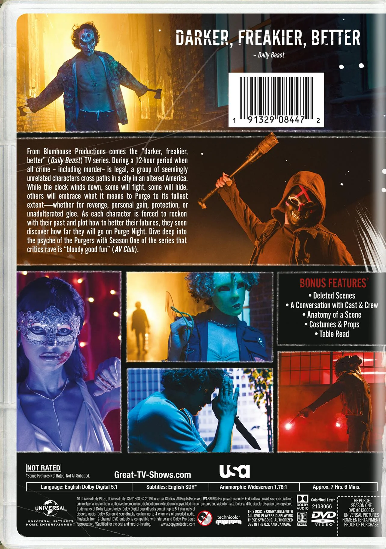 The Purge: Season One [DVD] - Image 2