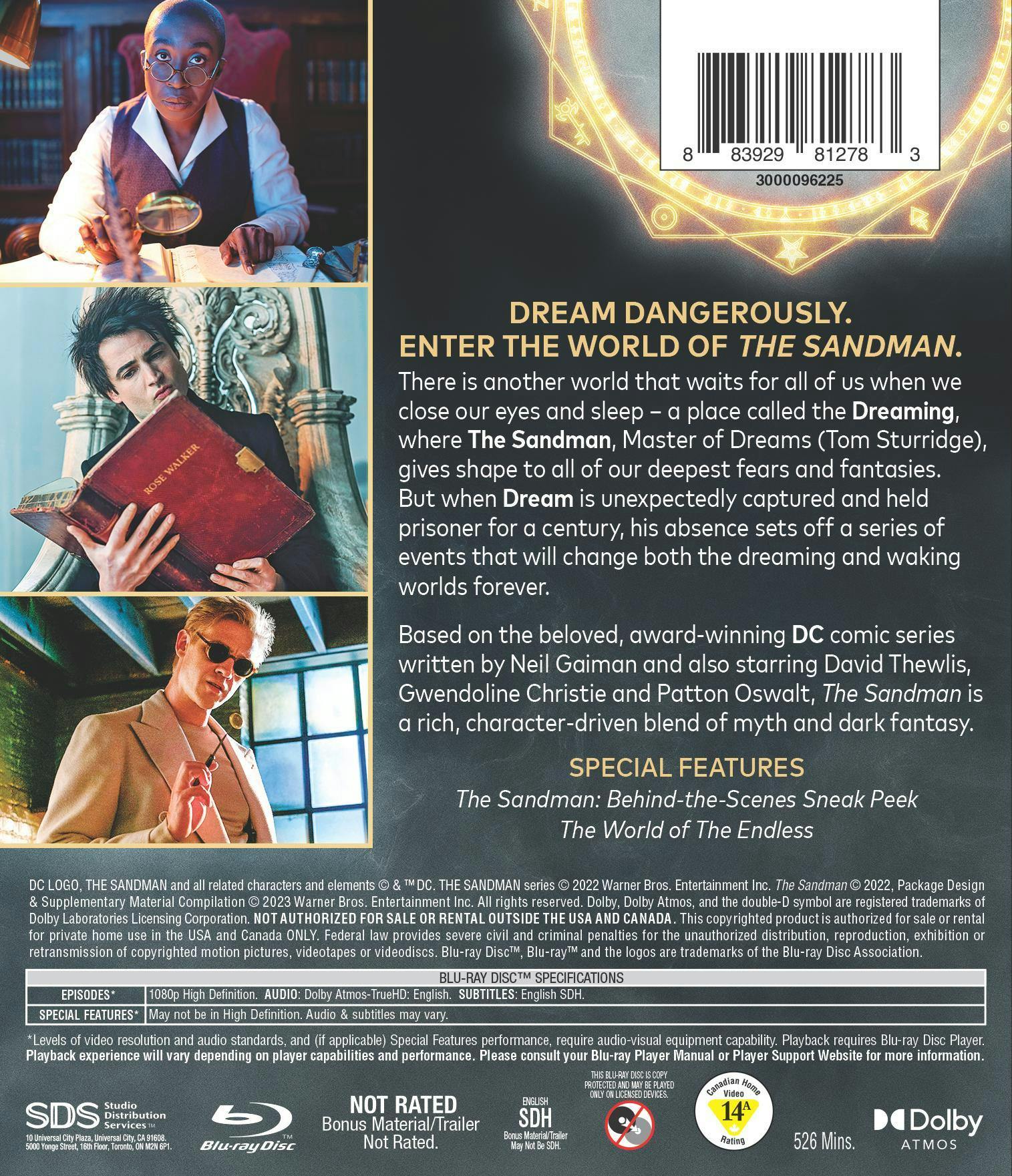 The Sandman: The Complete First Season [Blu-ray] - Image 3