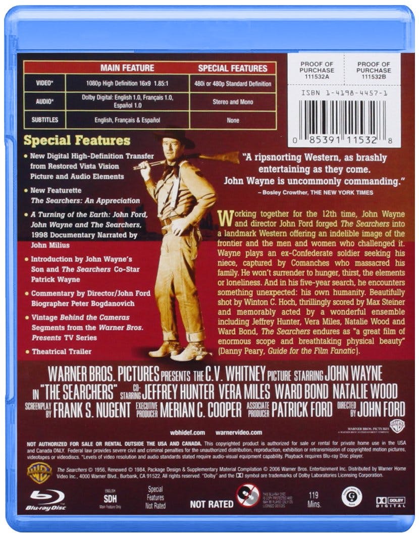 The Searchers [Blu-ray] - Image 2