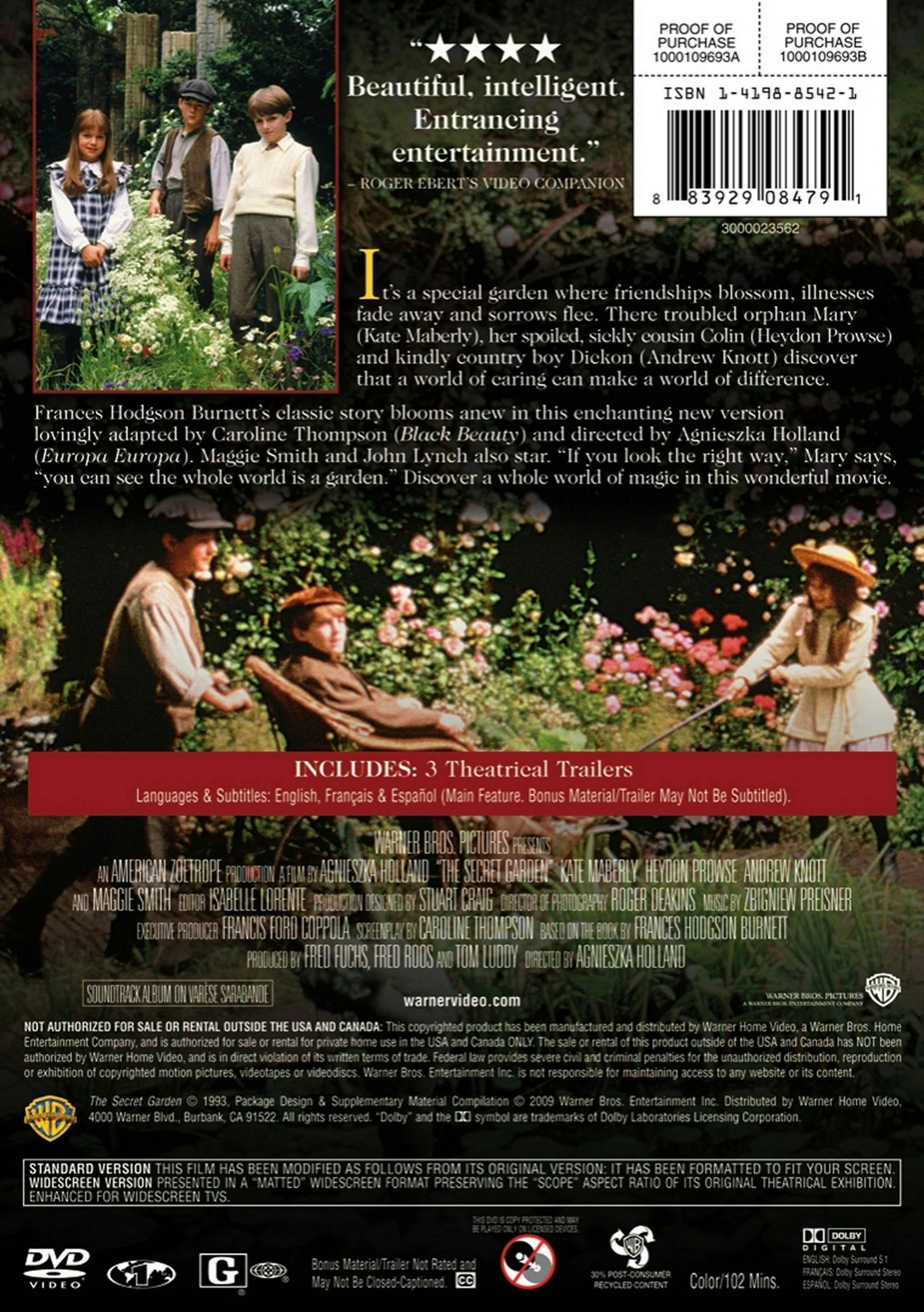 The Secret Garden (DVD New Packaging) [DVD] - Image 2
