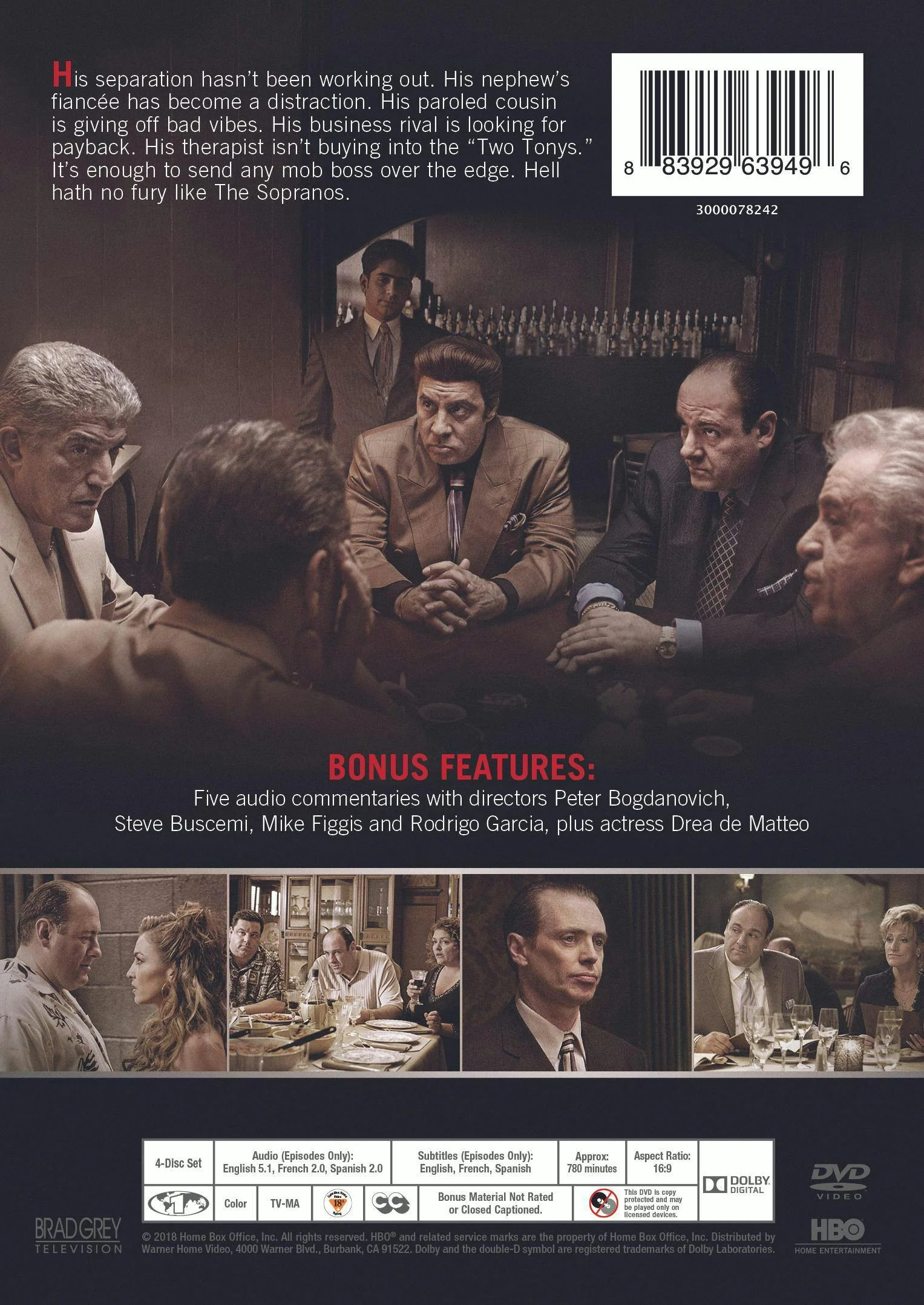 The Sopranos: Complete Series 5 (Box Set) [DVD] - Image 2