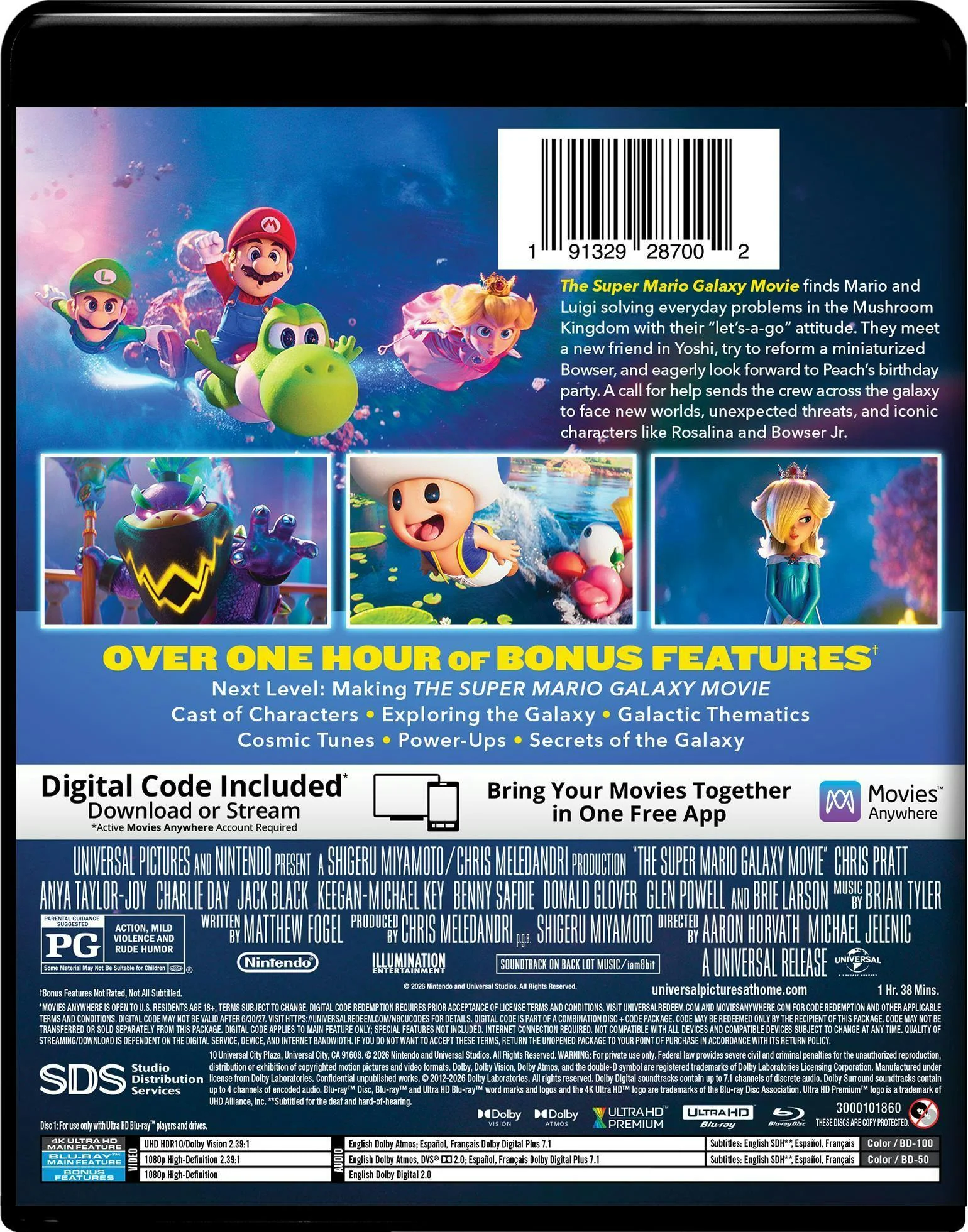 The Super Mario Galaxy Movie (4K Ultra HD + Blu-ray + Digital) [UHD] - Image 3