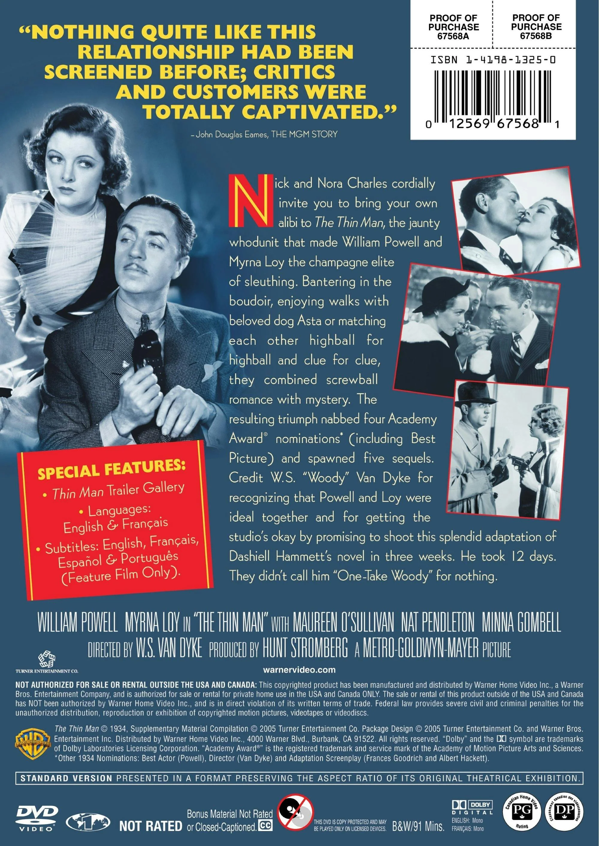 The Thin Man [DVD] - Image 2