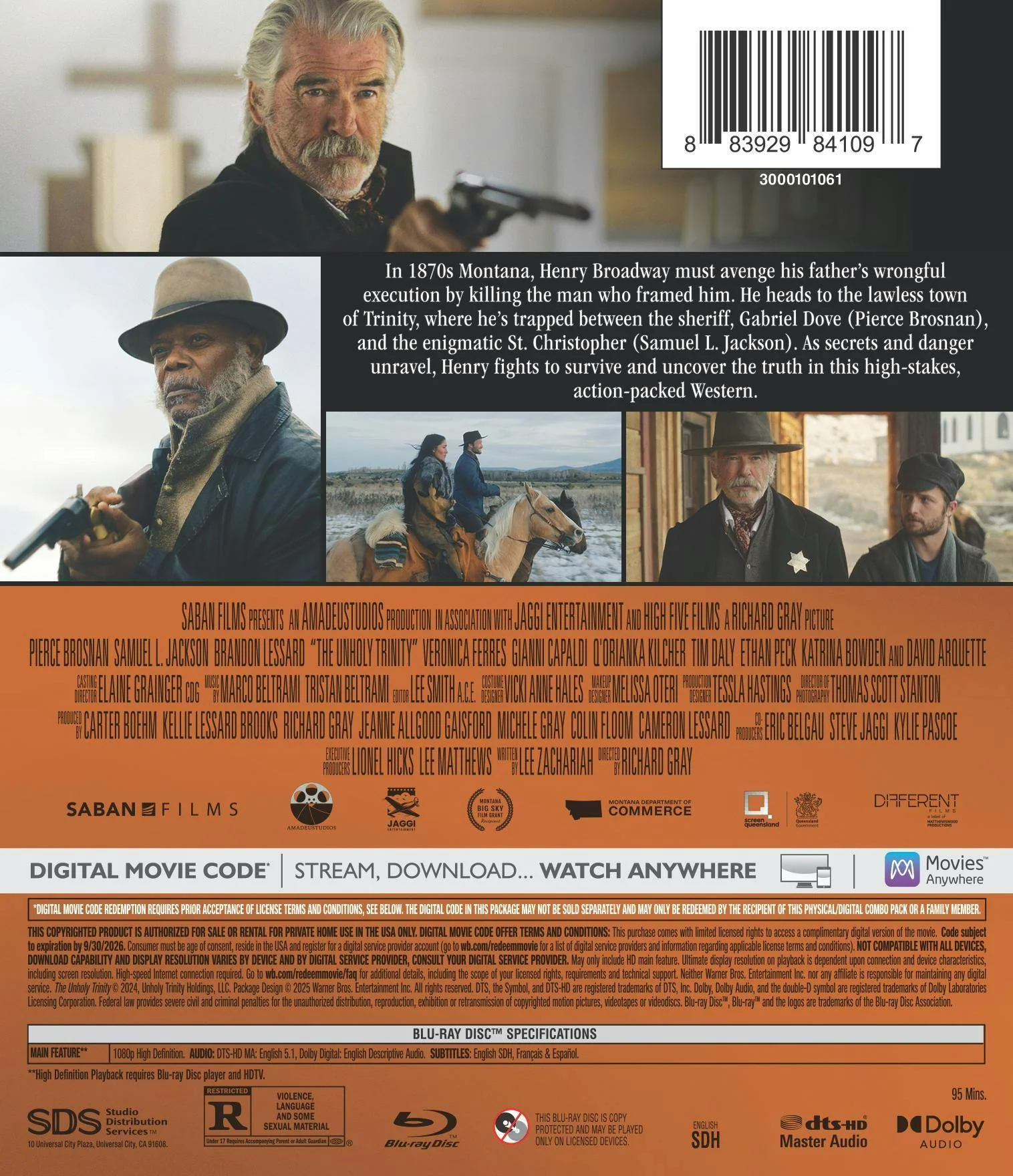The Unholy Trinity (Blu-ray + Digital) [Blu-ray] - Image 3