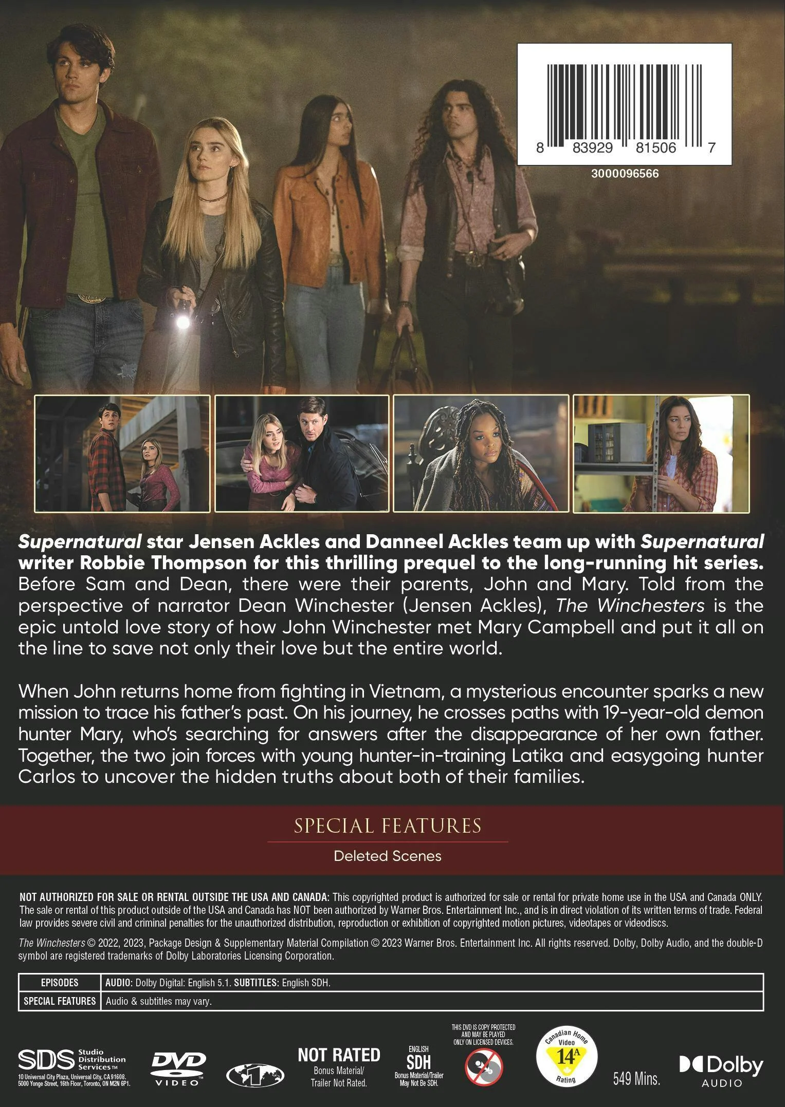 The Winchesters: The Complete First Season (Box Set) [DVD] - Image 3