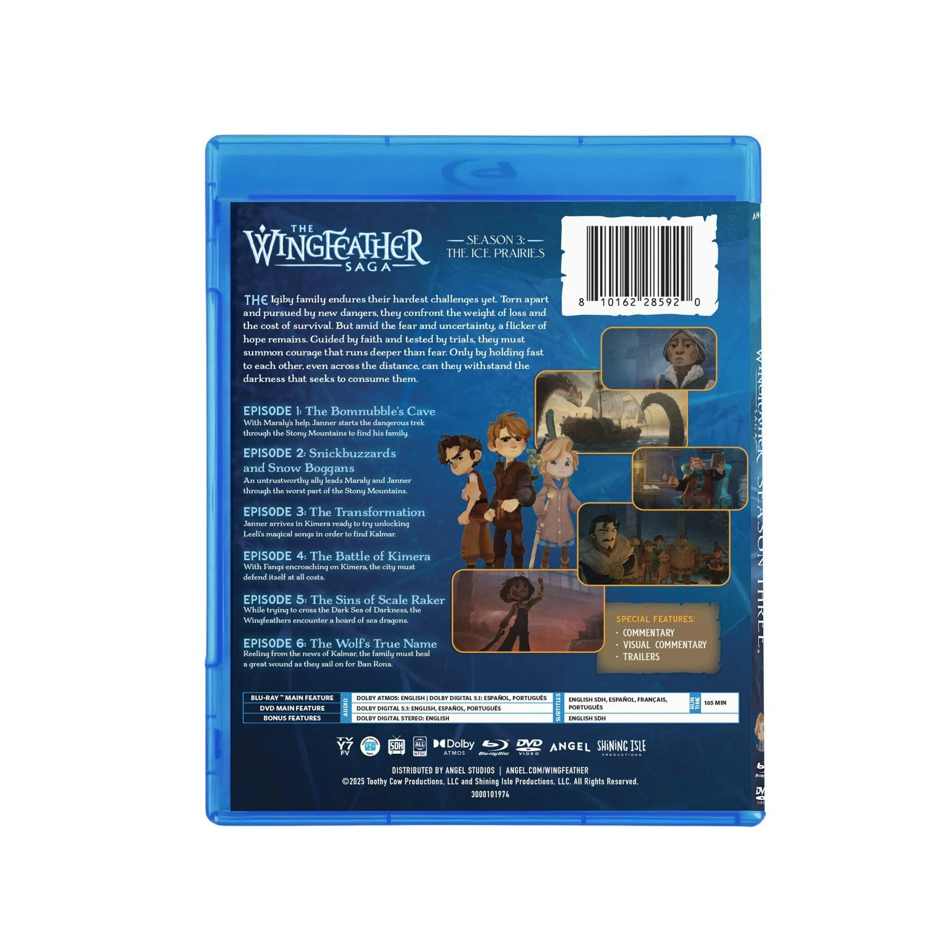 The Wingfeather Saga: Season 3 (Blu-ray + DVD Combo) [Blu-ray] - Image 3