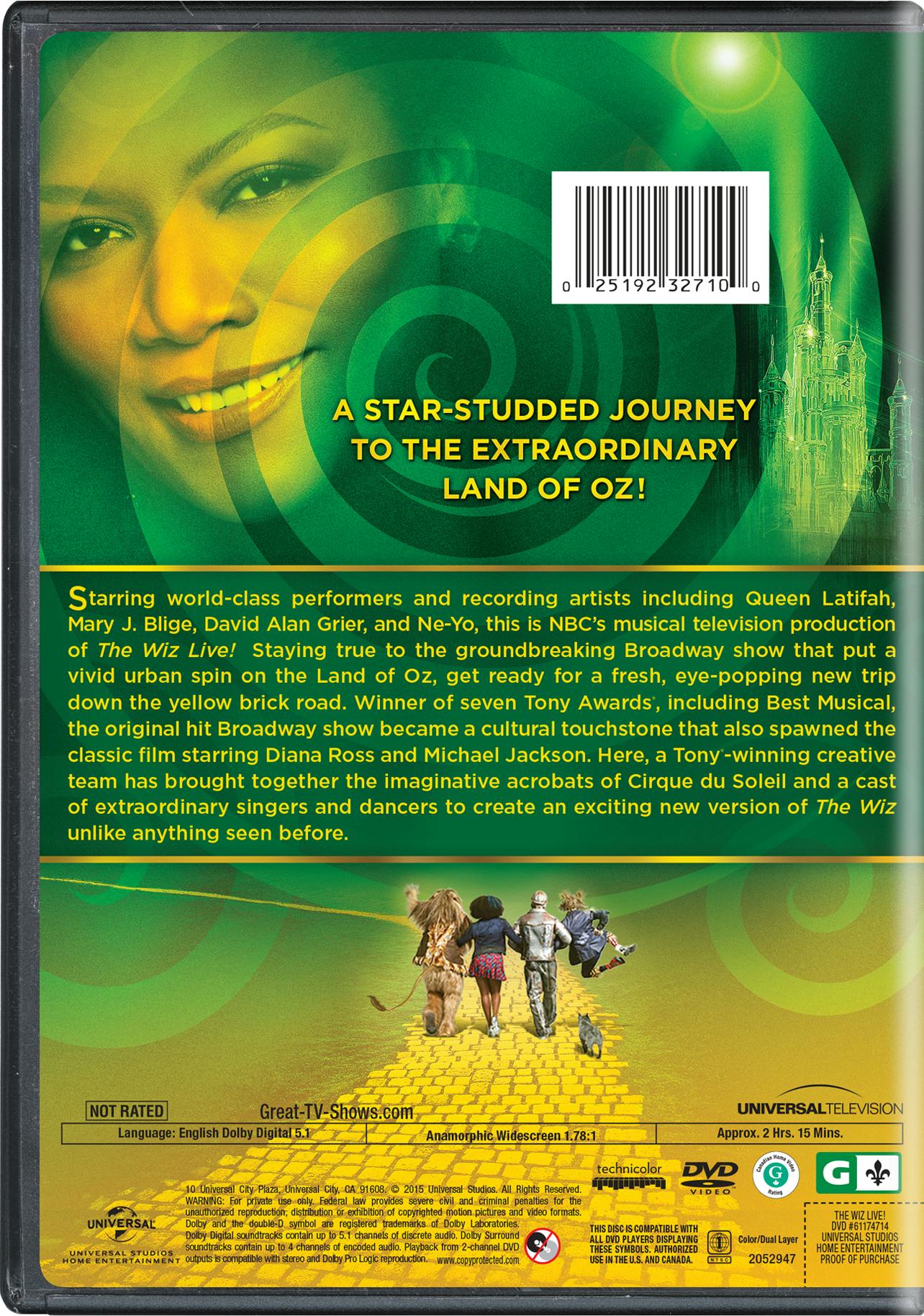 The Wiz Live! [DVD] - Image 2