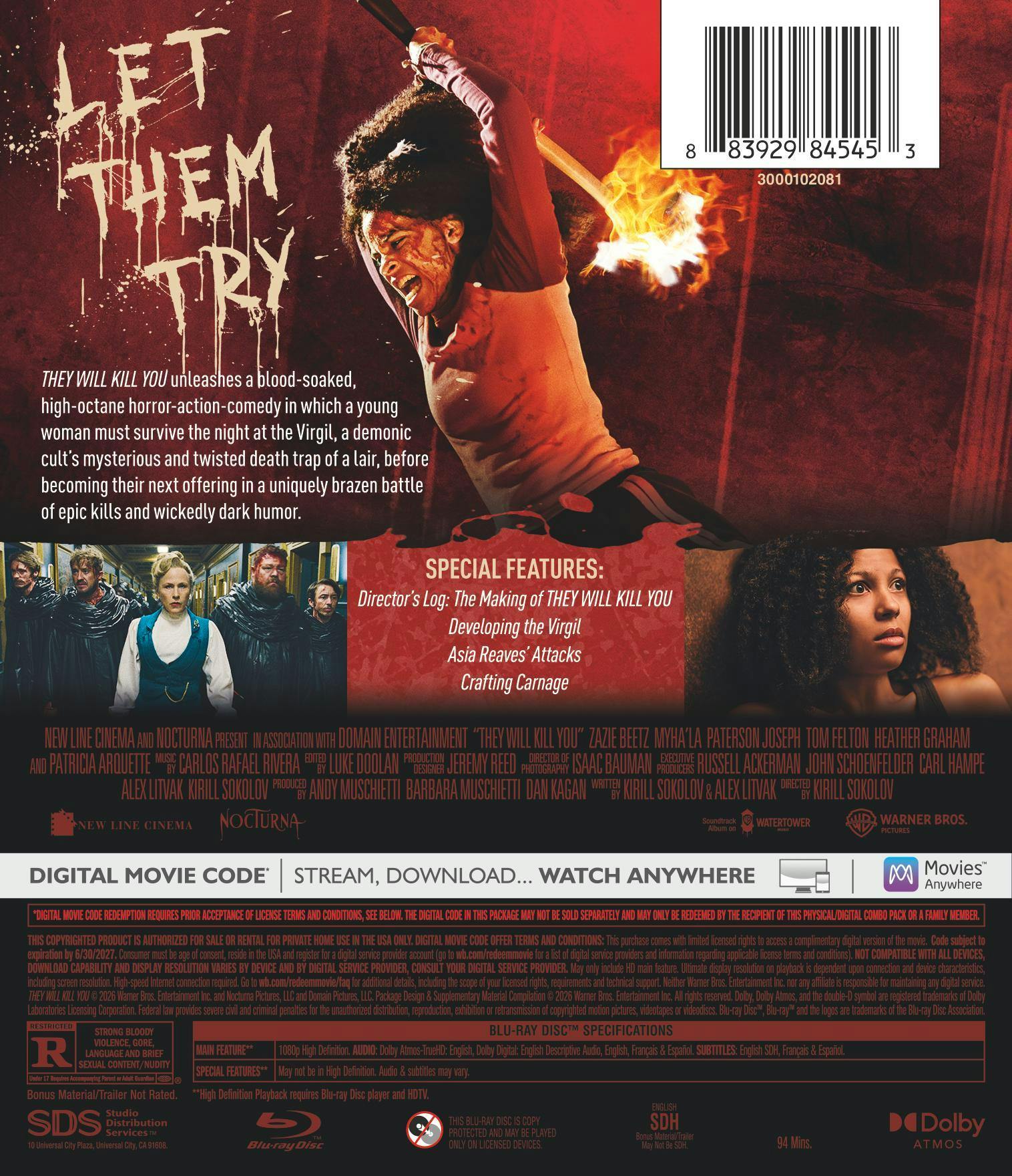 They Will Kill You (Blu-ray + Digital) [Blu-ray] - Image 3