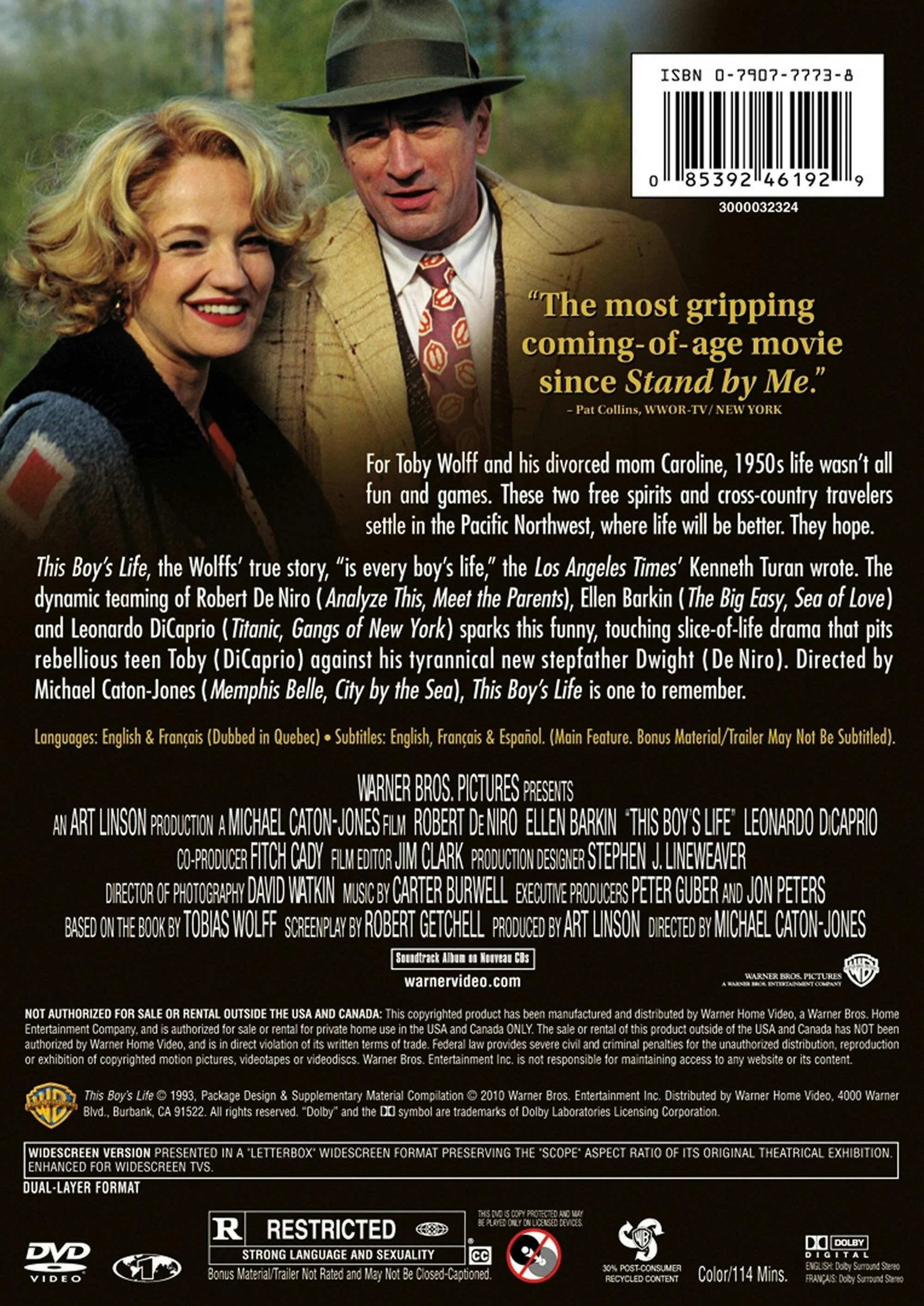 This Boy's Life (DVD Widescreen) [DVD] - Image 2