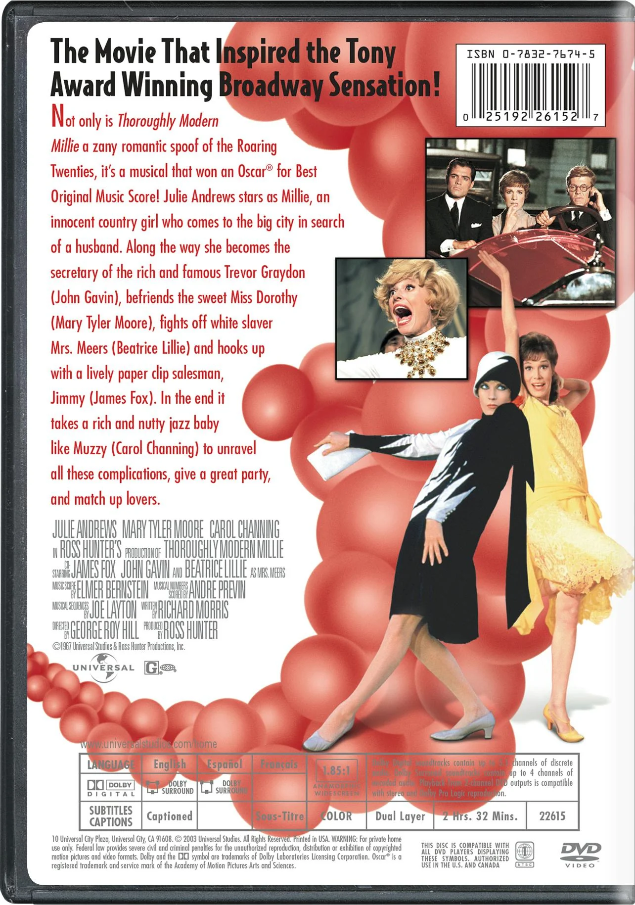 Thoroughly Modern Millie [DVD] - Image 2