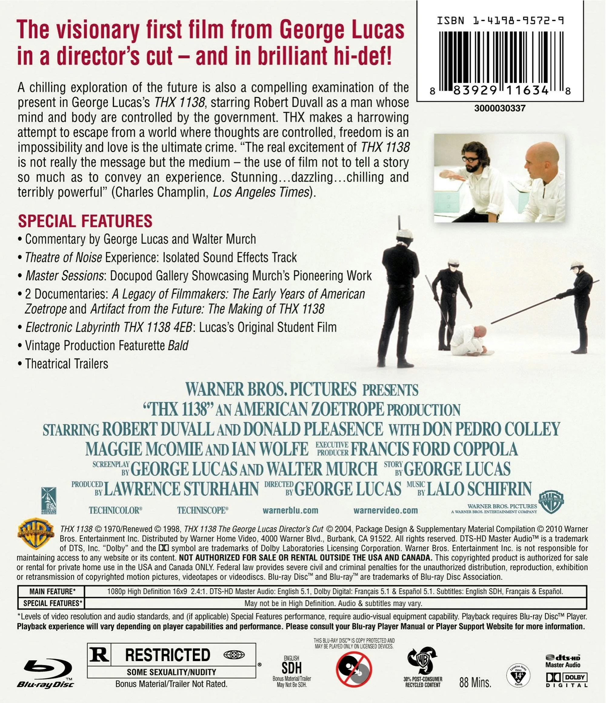THX 1138 [Blu-ray] - Image 2