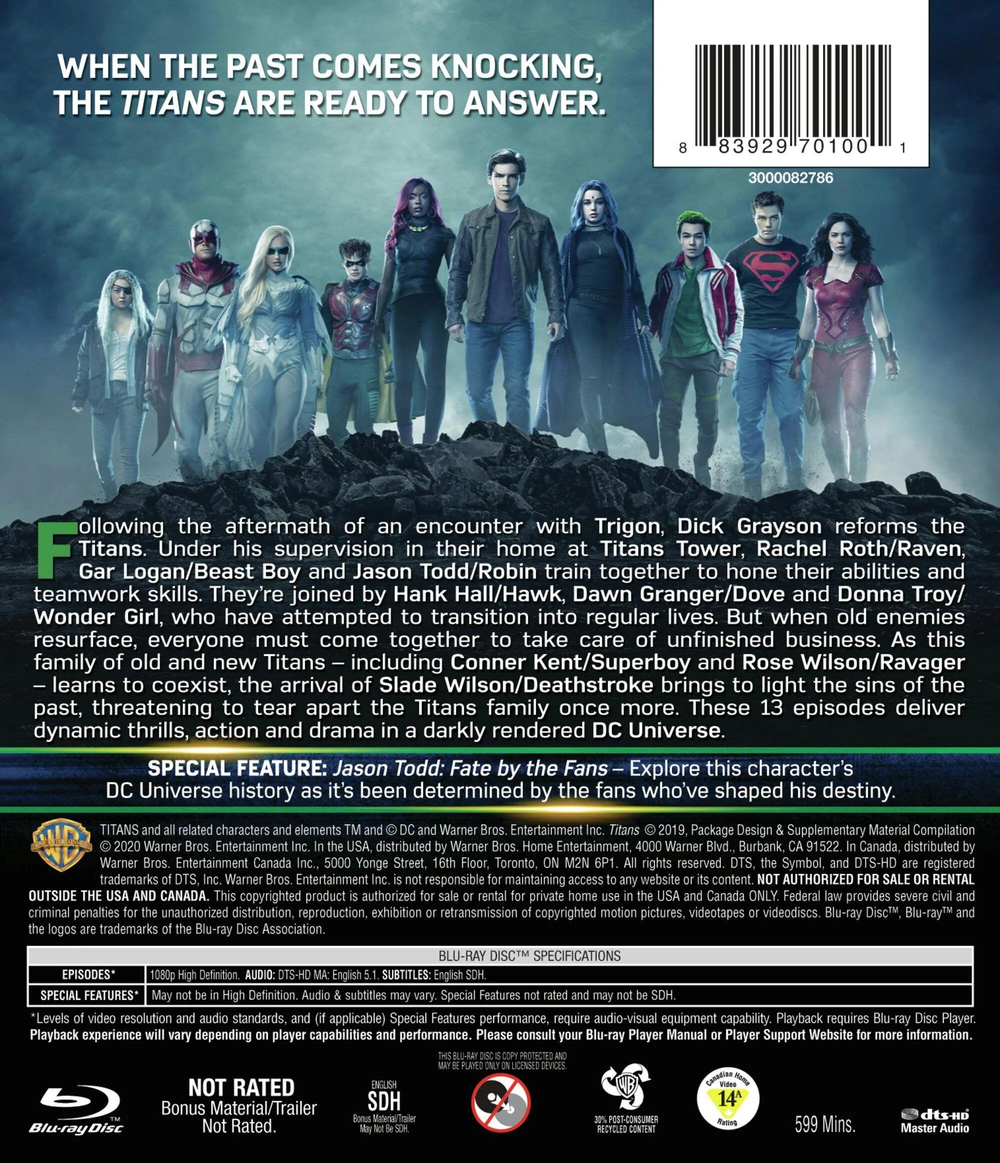 Titans: The Complete Second Season [Blu-ray] - Image 2