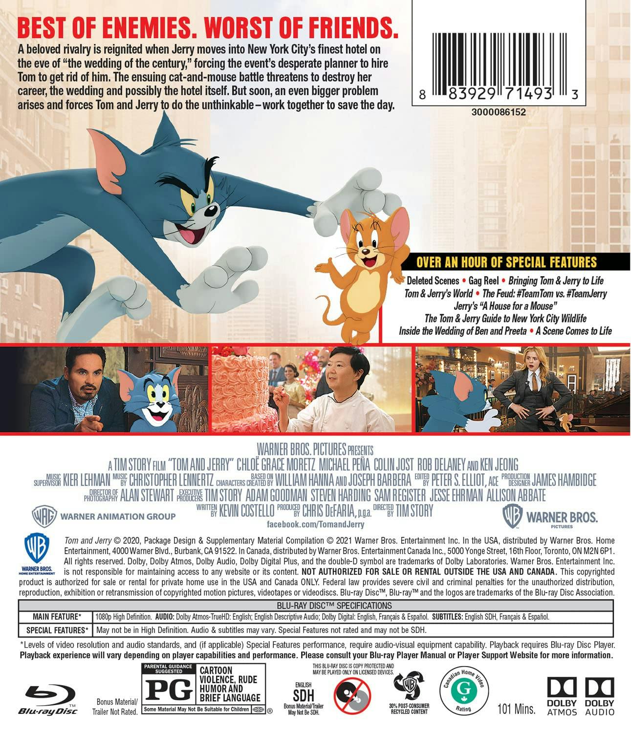 Tom & Jerry: The Movie [Blu-ray] - Image 3