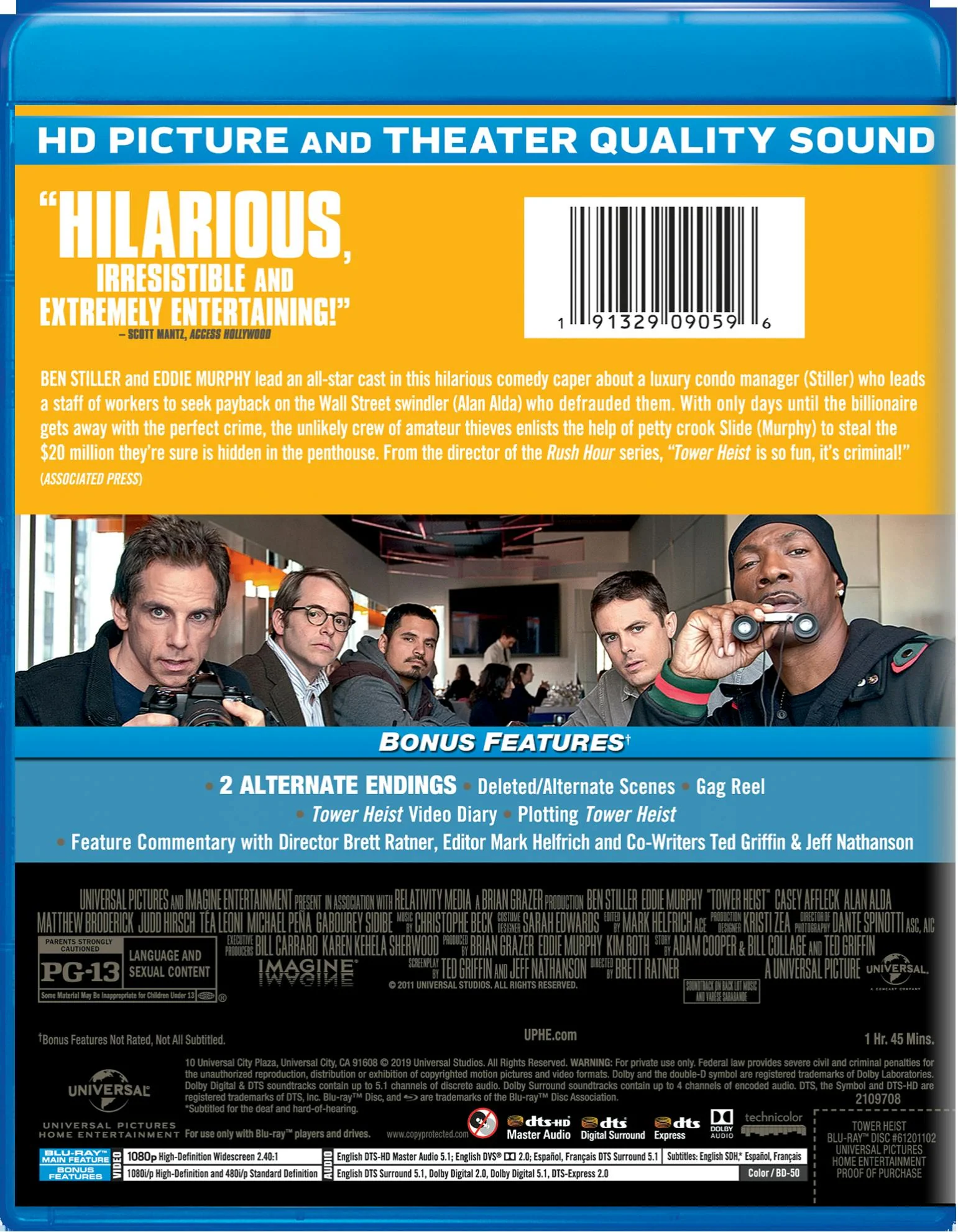 Tower Heist (Blu-ray New Box Art) [Blu-ray] - Image 2
