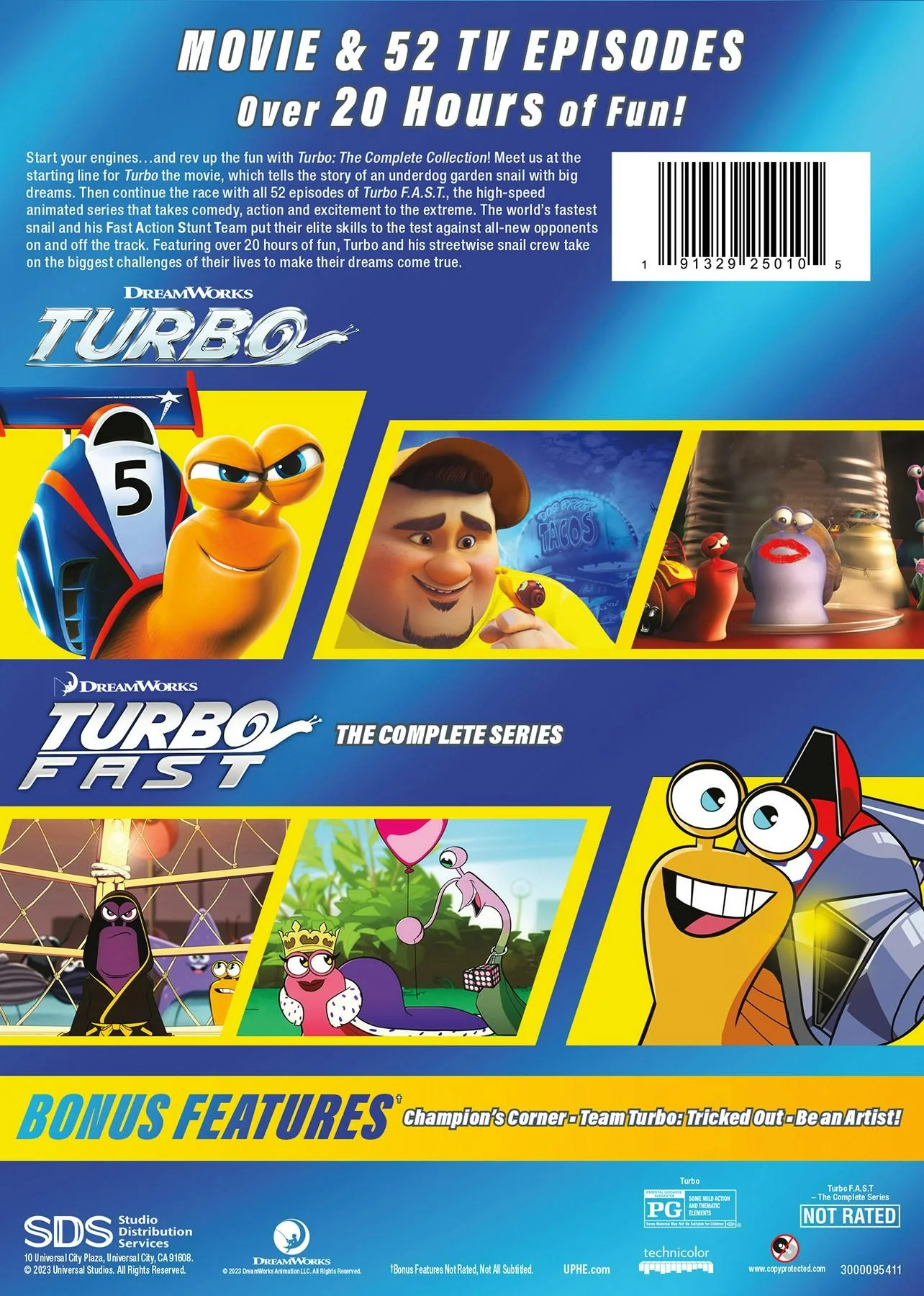Turbo: The Complete Collection (Box Set) [DVD] - Image 3