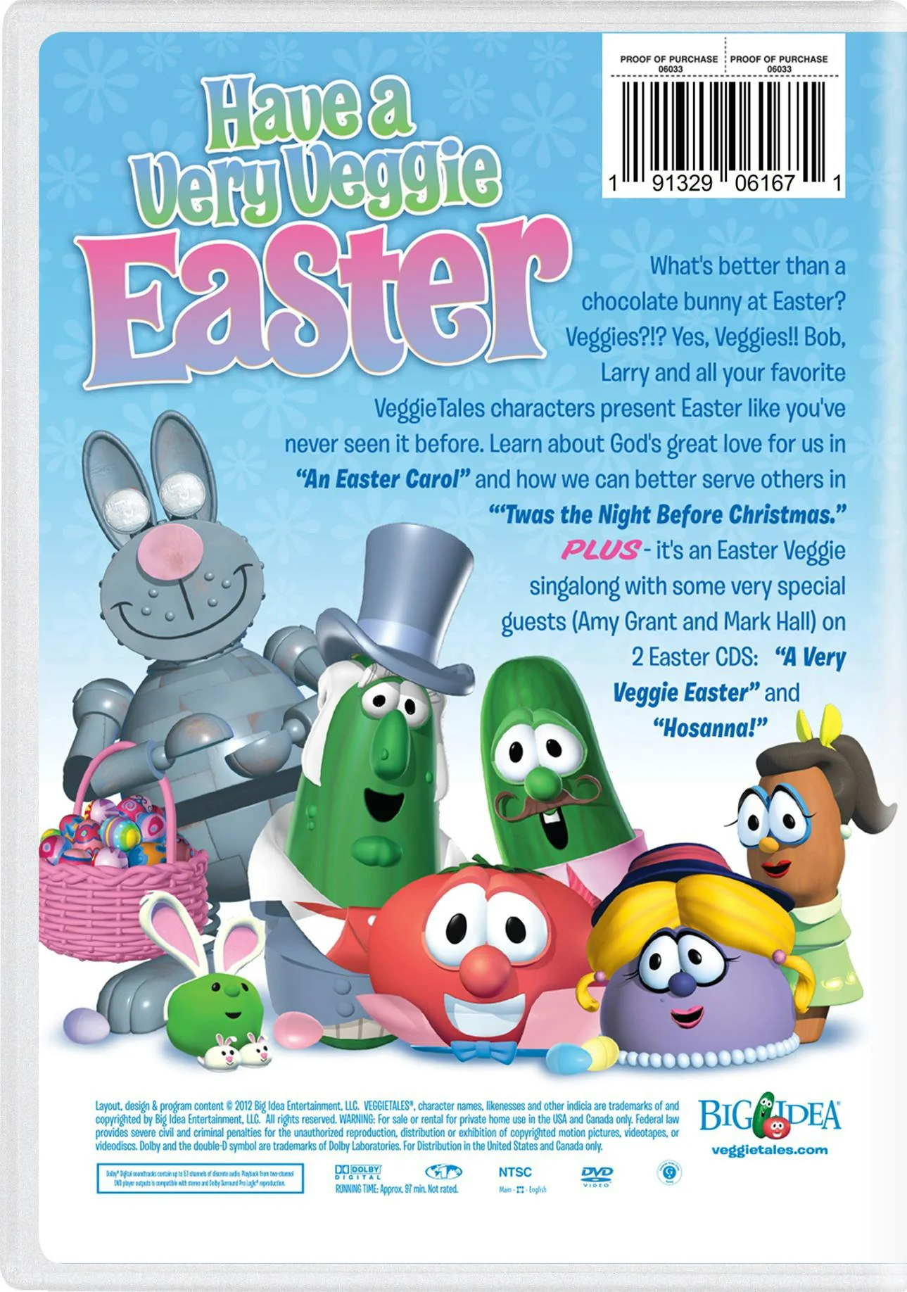 VeggieTales: A Very Veggie Easter Collection (DVD Set) [DVD] - Image 2