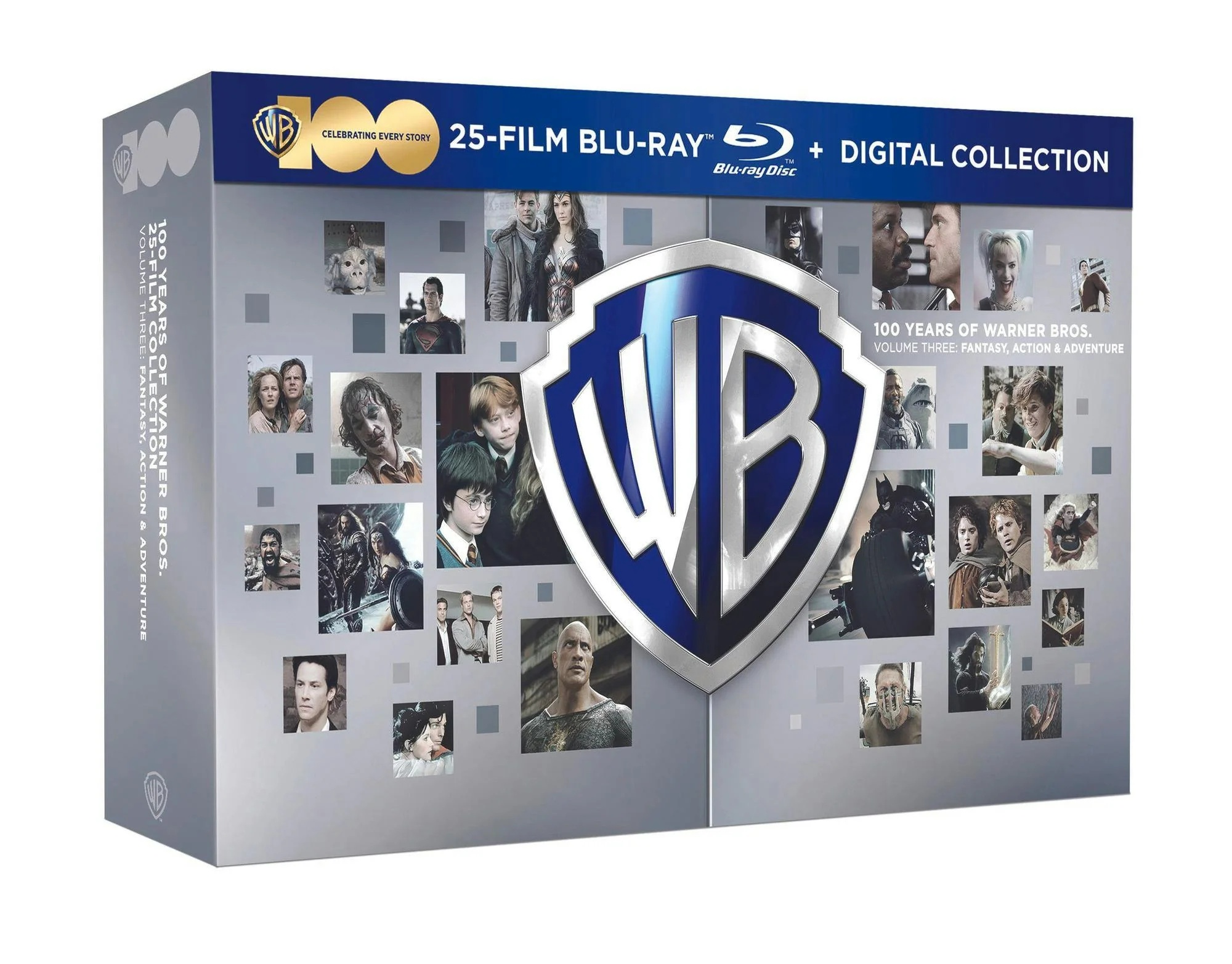 WB 100th 25Film Collection Vol 3 Fantasy, Action, Adventure (Blu-ray Set) [Blu-ray] - Image 2