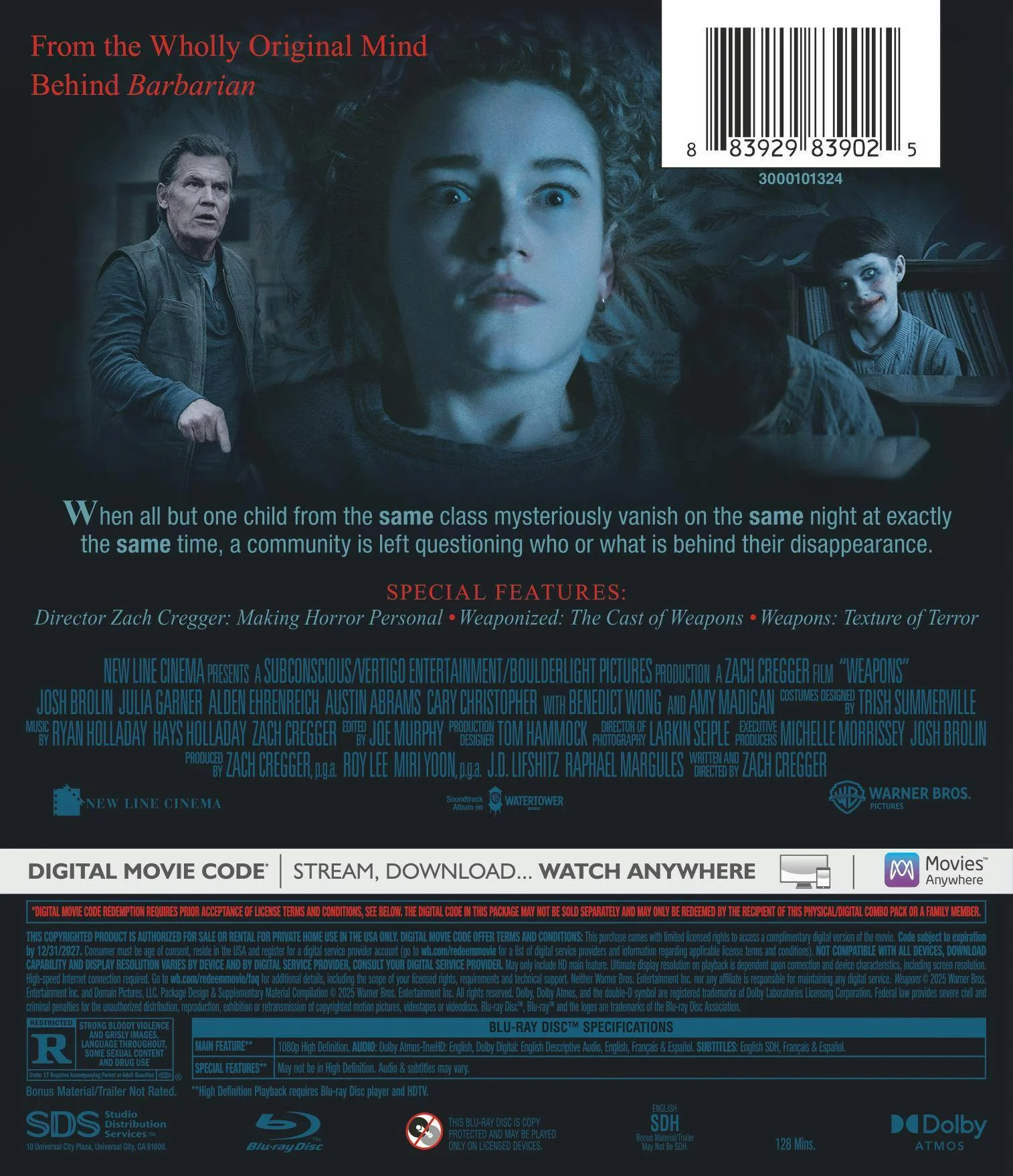 Weapons (Blu-ray + Digital) [Blu-ray] - Image 3