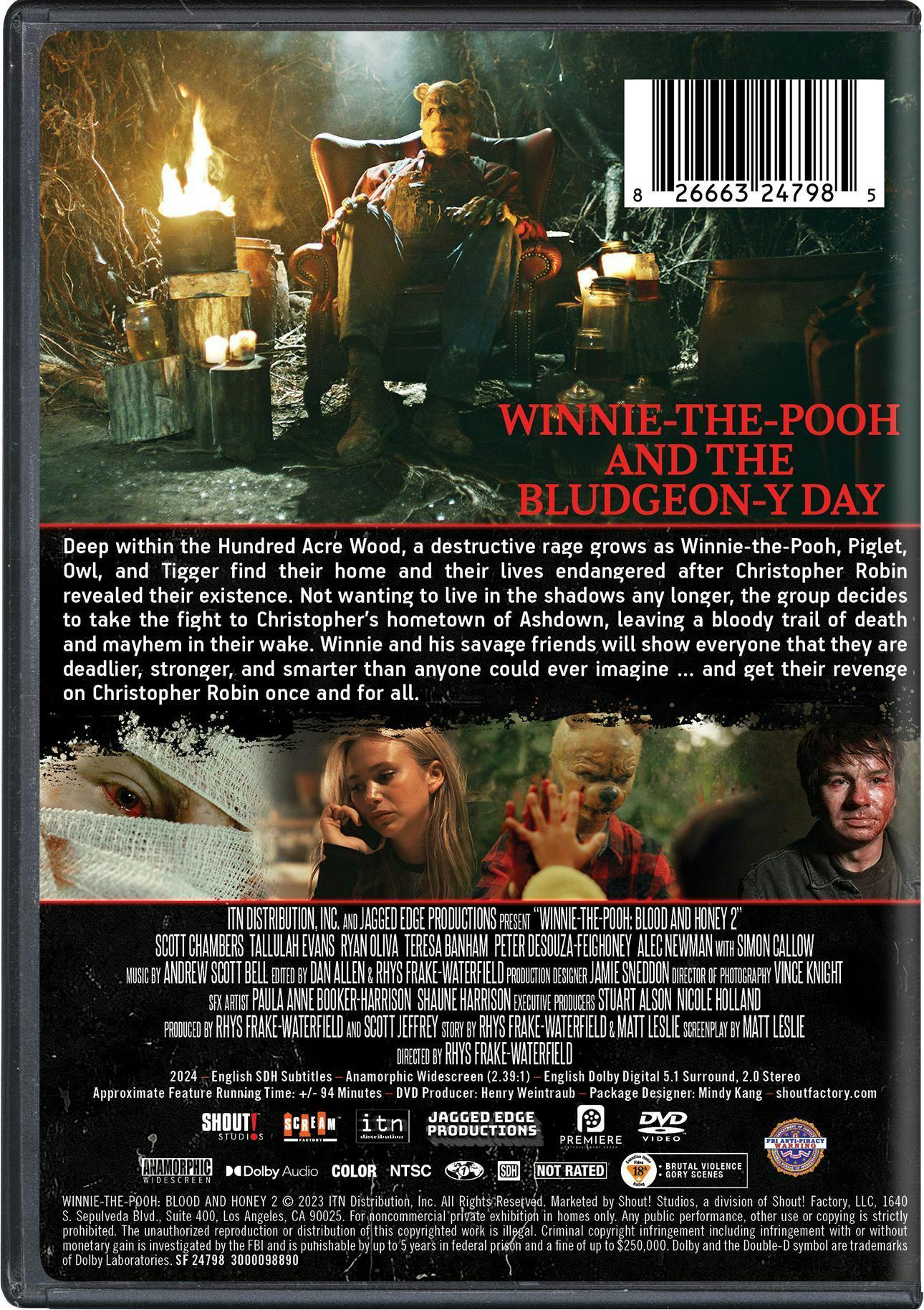 Winnie-the-Pooh: Blood and Honey 2 [DVD] - Image 3
