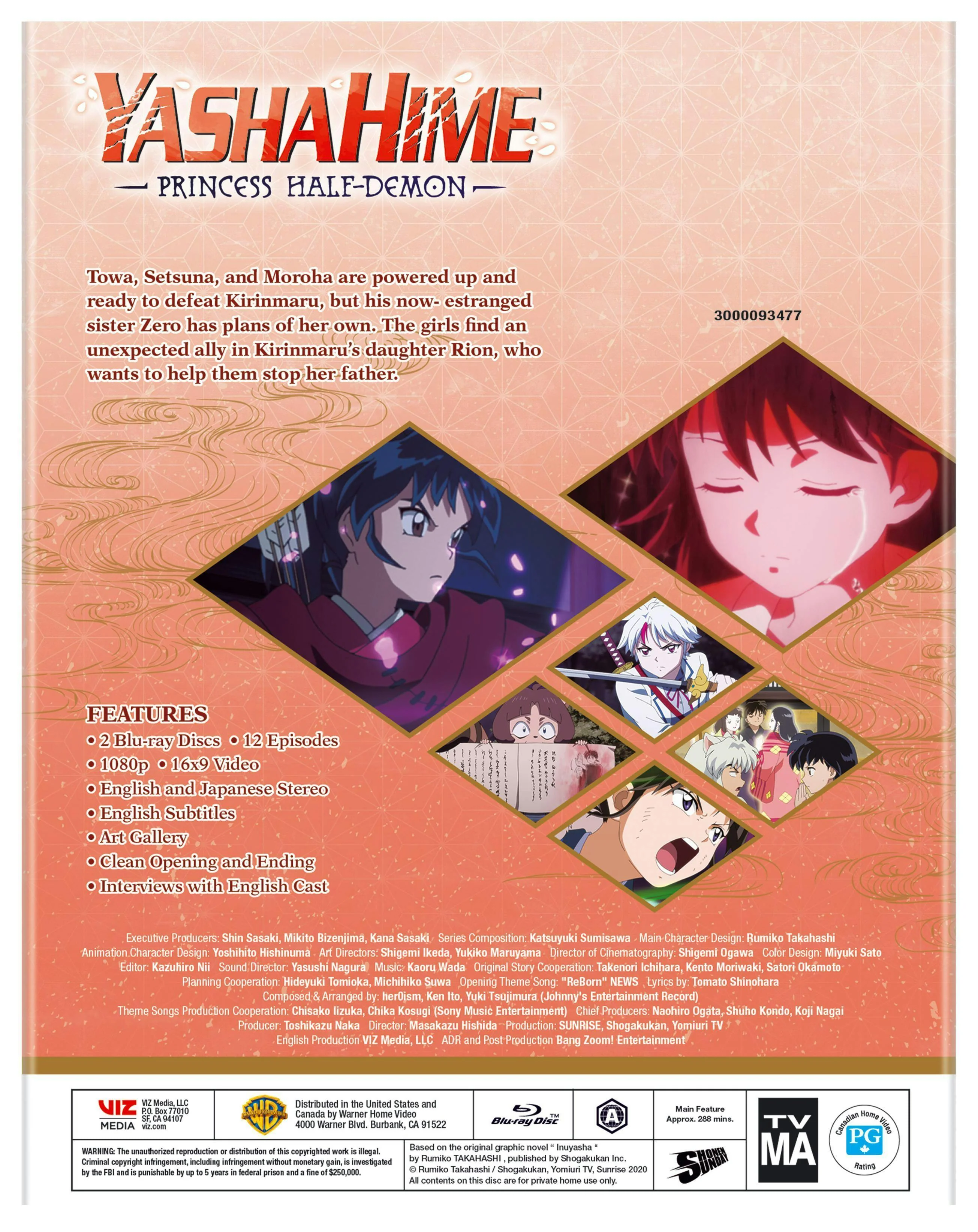 Yashahime: Princess Half-demon - Season 2, Part 1 [Blu-ray] - Image 2