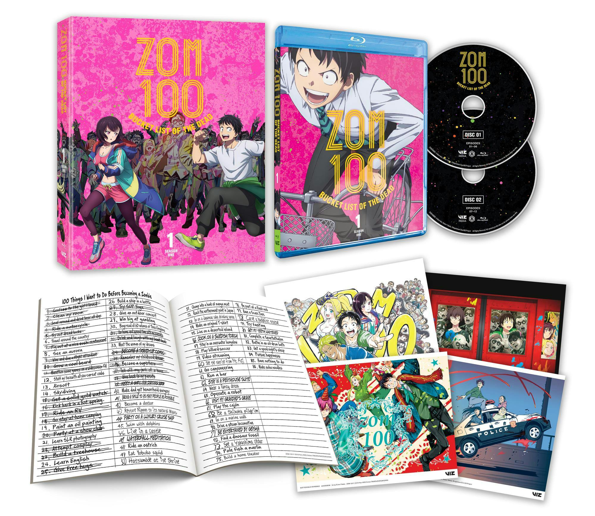 Zom 100 Bucket List of the Dead: The Complete First Season Limited Edition (Limited Edition) [Blu-ray] - Image 4